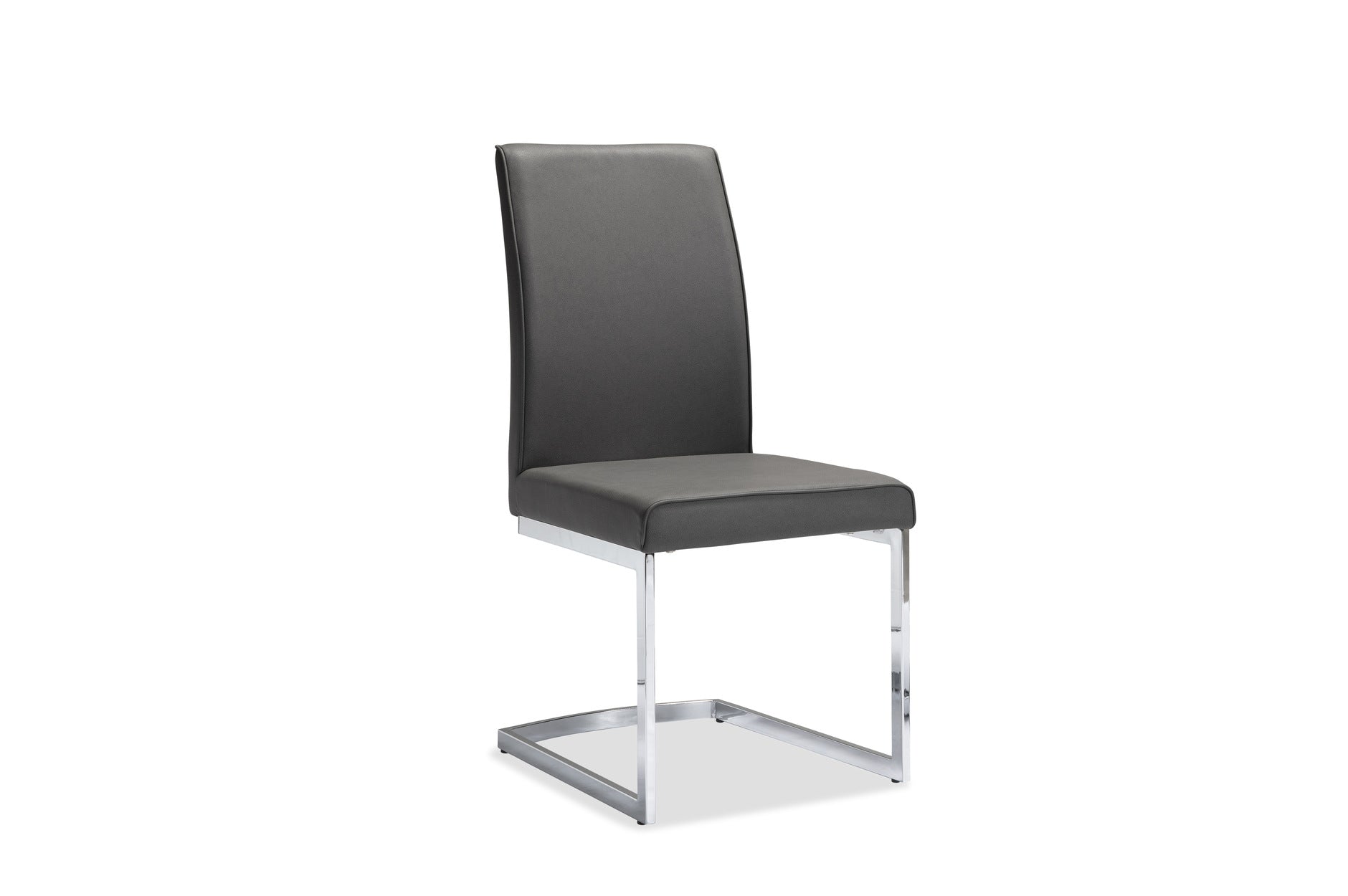 7-Piece Modern Dining Set with Grey Upholstered Side Chairs - Perfect for Small Spaces & Family Meals