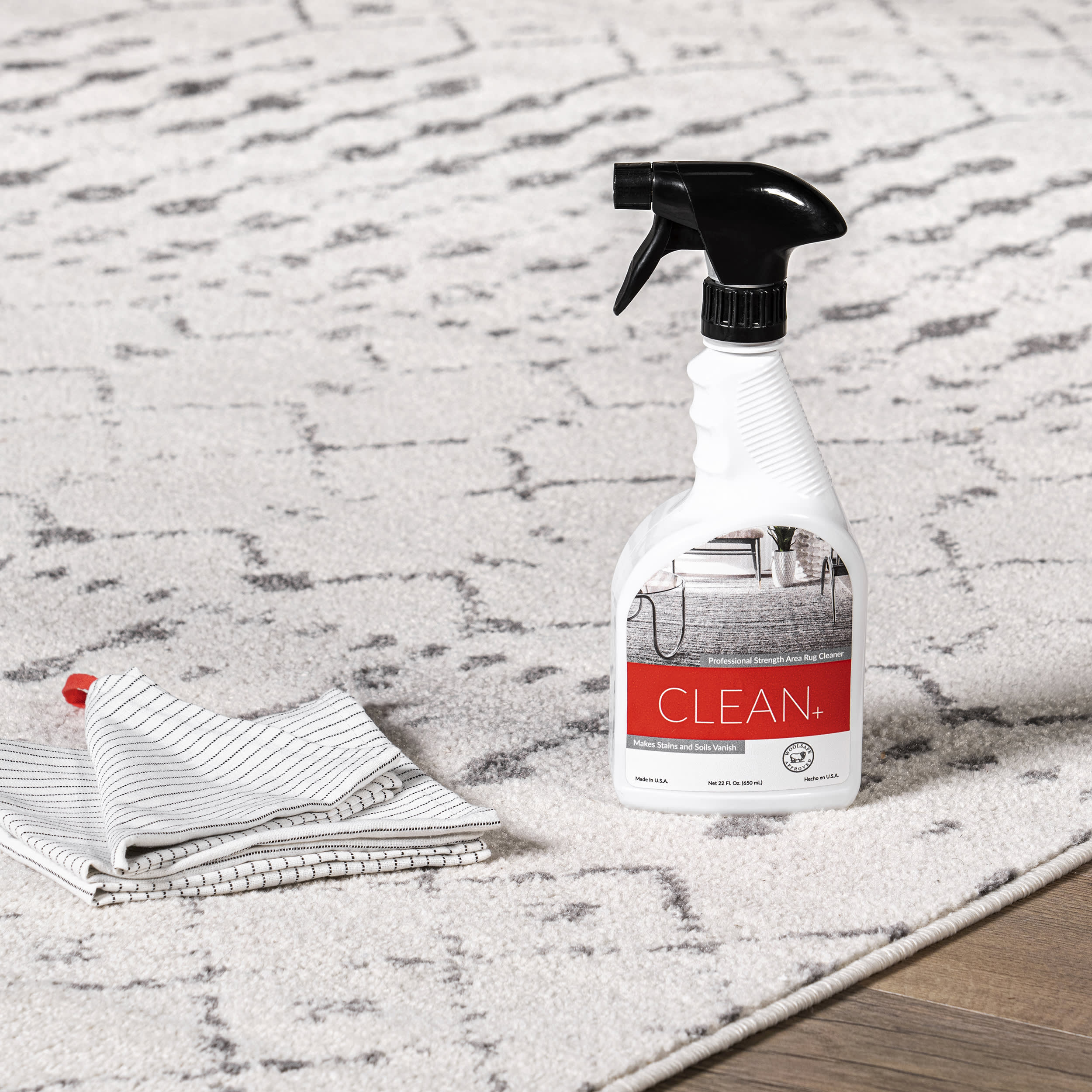 Premium Carpet and Rug Cleaner Solution - Deep Cleaning & Stain Removal for All Floor Types | Perfect for Home, Office, and Pet Areas