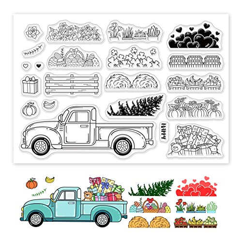 Truck Clear Stamp