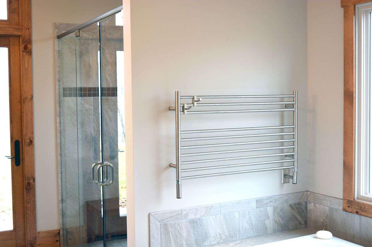Amba Jeeves L Straight Hardwired Towel Warmer - 39.5