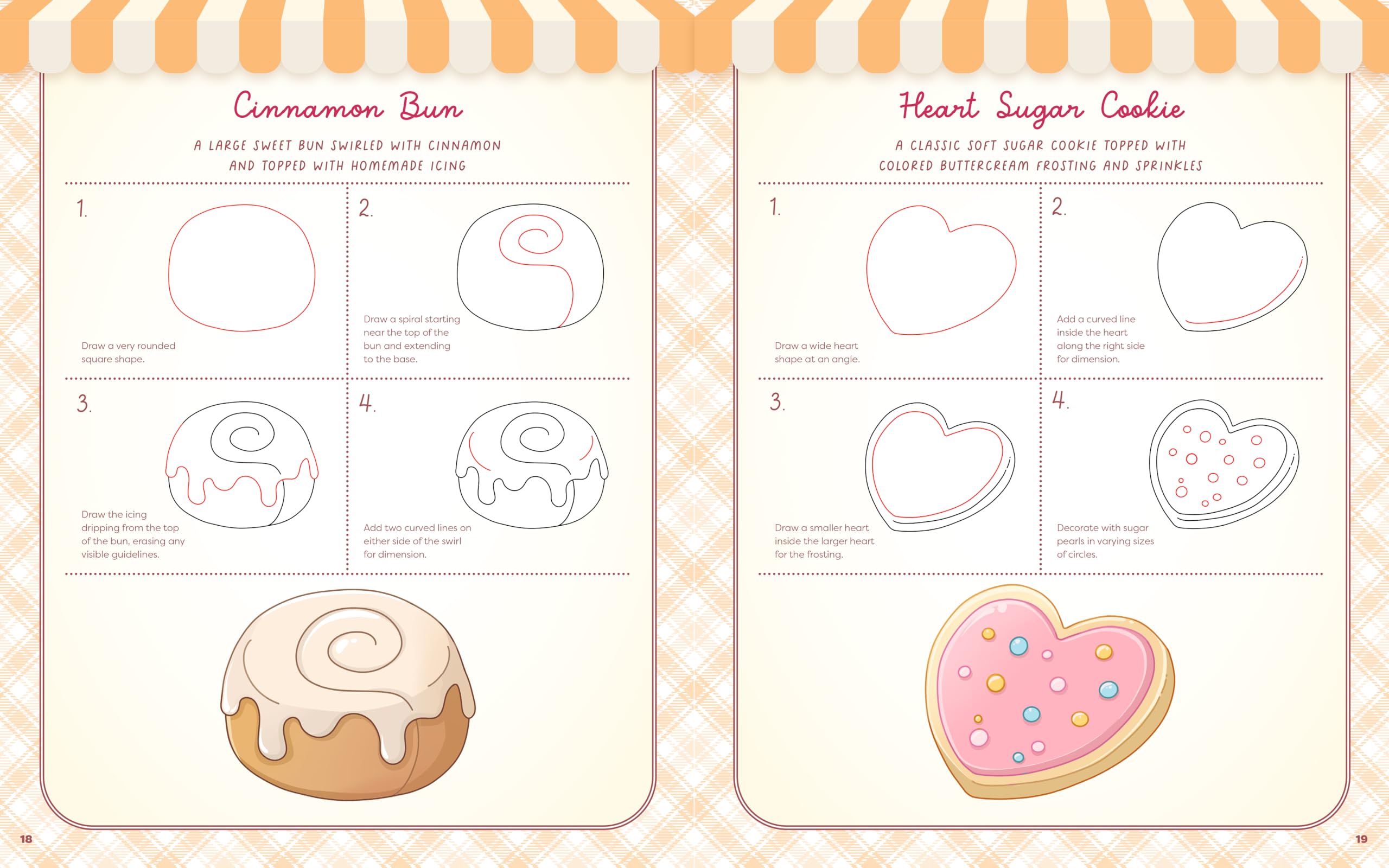 Learn to Draw Kawaii Doodle Café: Adorable Desserts, Snacks & Drinks Step-by-Step Guide - Perfect for Beginners, Art Enthusiasts & DIY Gift Makers | Fun for Bullet Journals, Scrapbooking & Home Decor