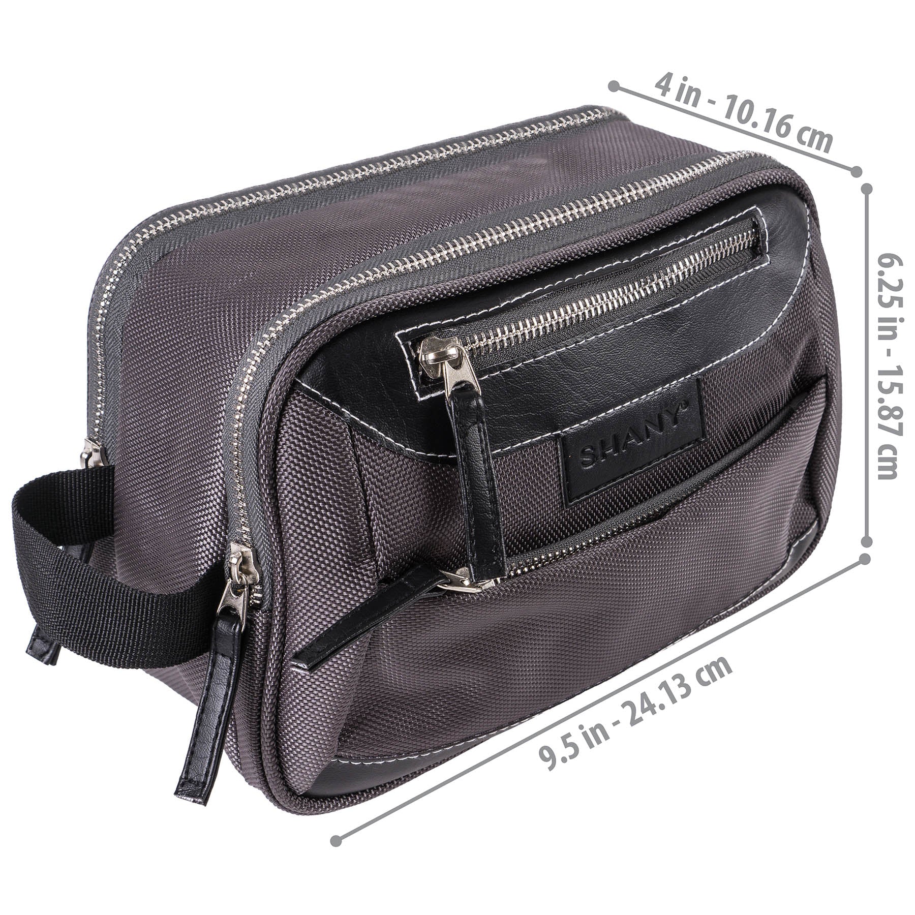 Premium Woven Double Pocket Toiletry Bag for Travel - Waterproof Cosmetic Organizer for Women & Men, Perfect for Bathroom, Gym, and Vacation Essentials