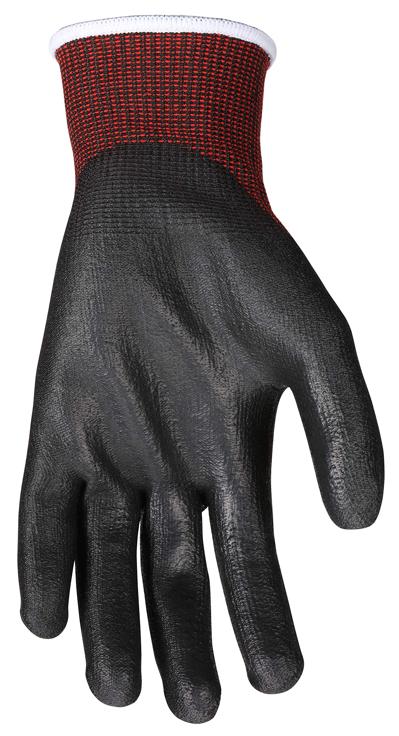 **MCR Safety 90752XXL Cut Pro 15 Gauge Dyneema Diamond Work Gloves - Polyurethane Coated Palm & Fingertips for Cut Protection - XX-Large Size - Ideal for Construction, Welding & Heavy-Duty Tasks**