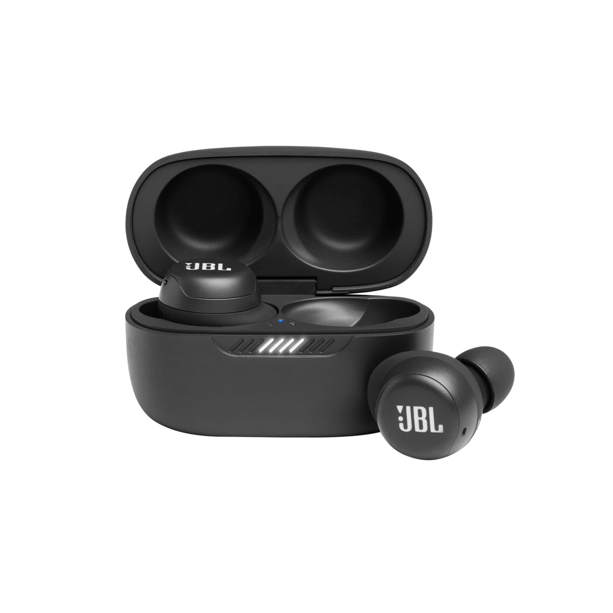 JBL Live Free NC+ True Wireless Noise Cancelling Earbuds - Bluetooth 5.0 Headphones with ANC, Built-in Mic, 21H Playtime & Wireless Charging (Black) | Perfect for Commuting, Workouts & Travel