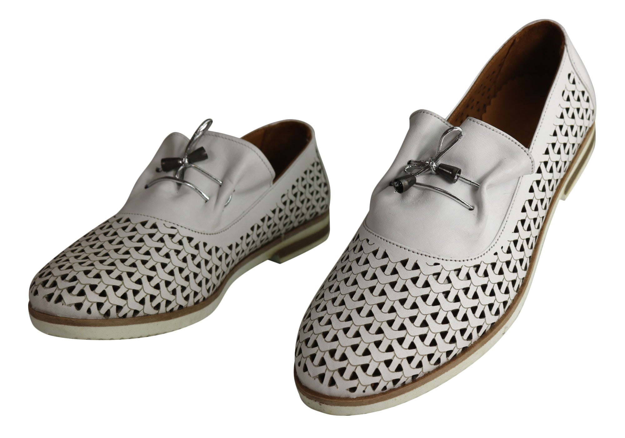 Orizonte Alice Women's European Soft Leather Comfortable Flat Shoes - Stylish & Comfortable Everyday Loafers for Work, Travel & Casual Wear