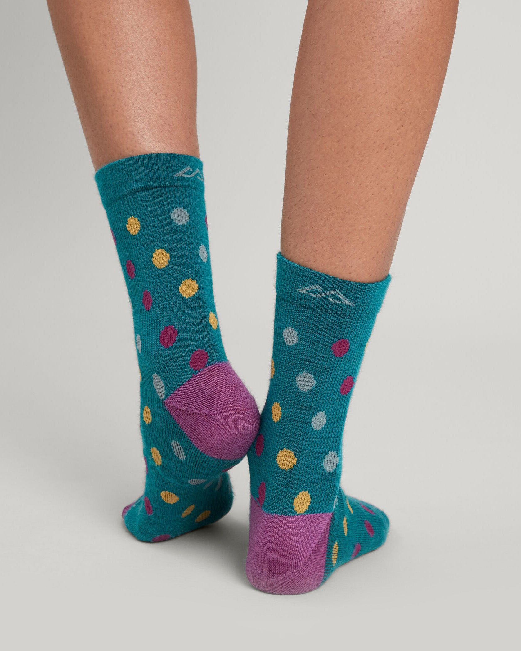 Premium Merino Wool Socks for Men & Women - Soft & Breathable Hiking & Outdoor Socks with Midnight Jewel Spot Design - Perfect for Camping, Travel & Cold Weather Activities