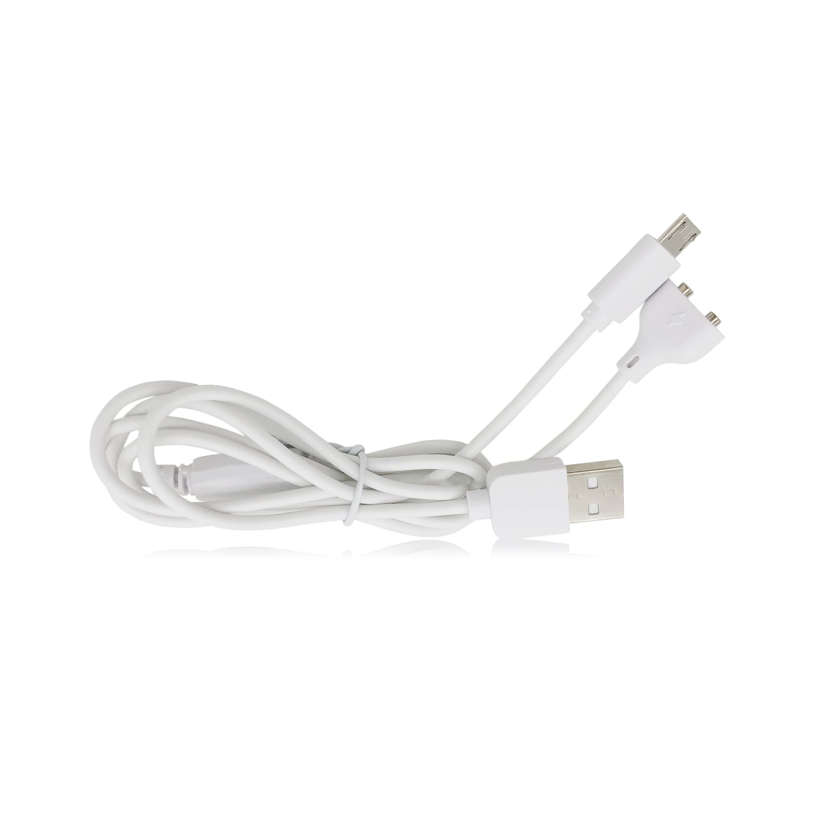 Replacement Charger for NVK Dog Training Collar & UKE Shock Collar - 2-in-1 Magnetic Micro USB Charging Cable | Perfect for Remote Training & Outdoor Activities