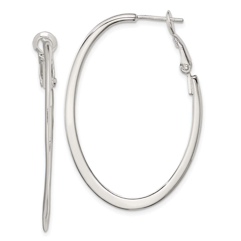 925 Sterling Silver Hoop Clip Back Earrings for Women - Hypoallergenic Fashion Jewelry Gift for Birthday, Anniversary & Special Occasions - Perfect for Parties, Weddings & Everyday Wear