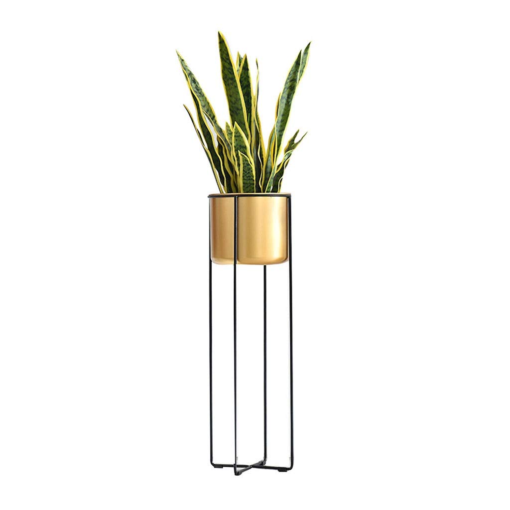 XYM Tall Rectangular Plant Stand for Indoor & Outdoor Use - 60x20x20CM Blue Floor Pot Rack - Perfect for Balcony, Garden, Living Room & Office Decor