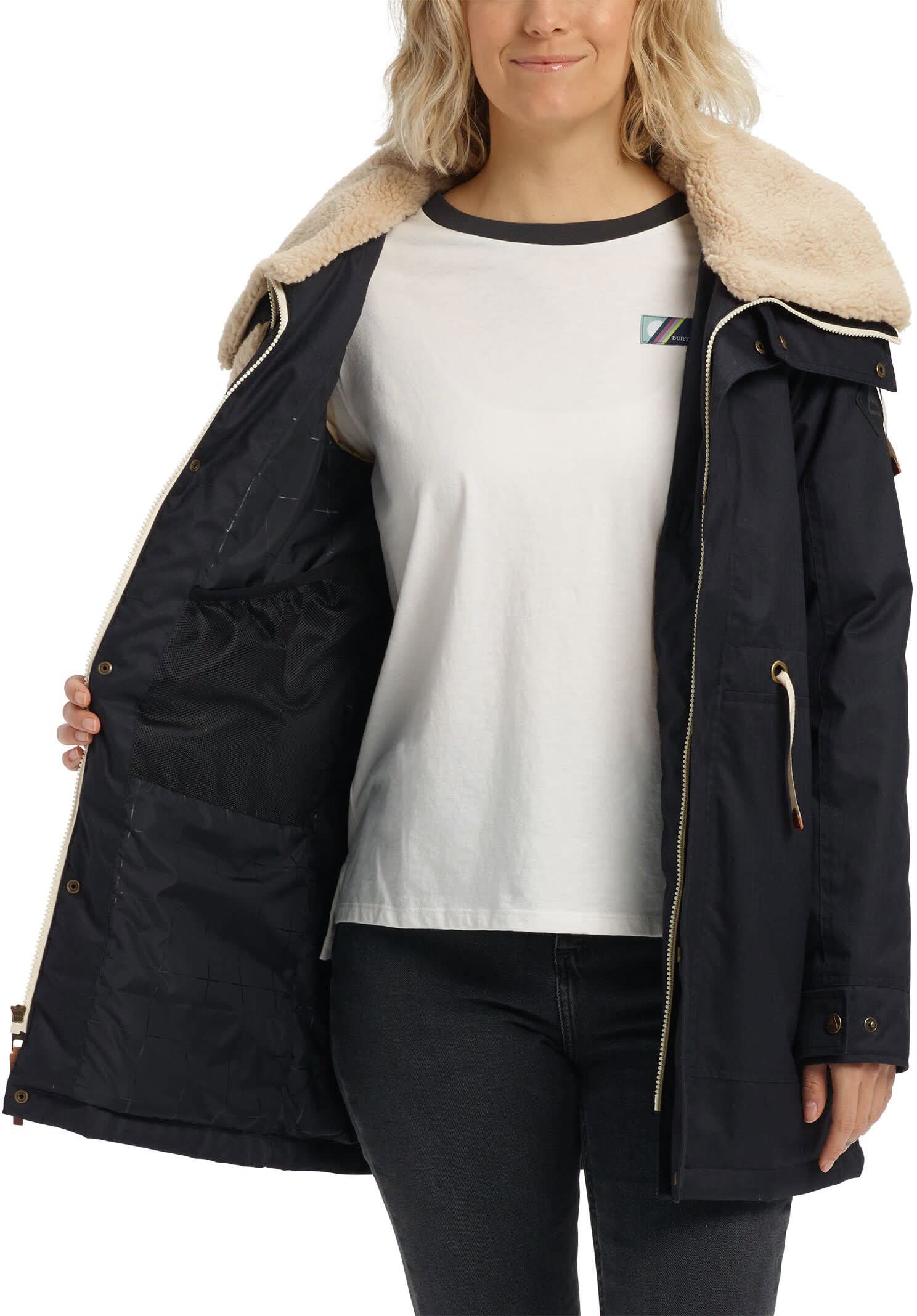 Burton Hazelton Women's Waterproof Ski Jacket - Lightweight Insulated Winter Coat for Snowboarding & Outdoor Activities