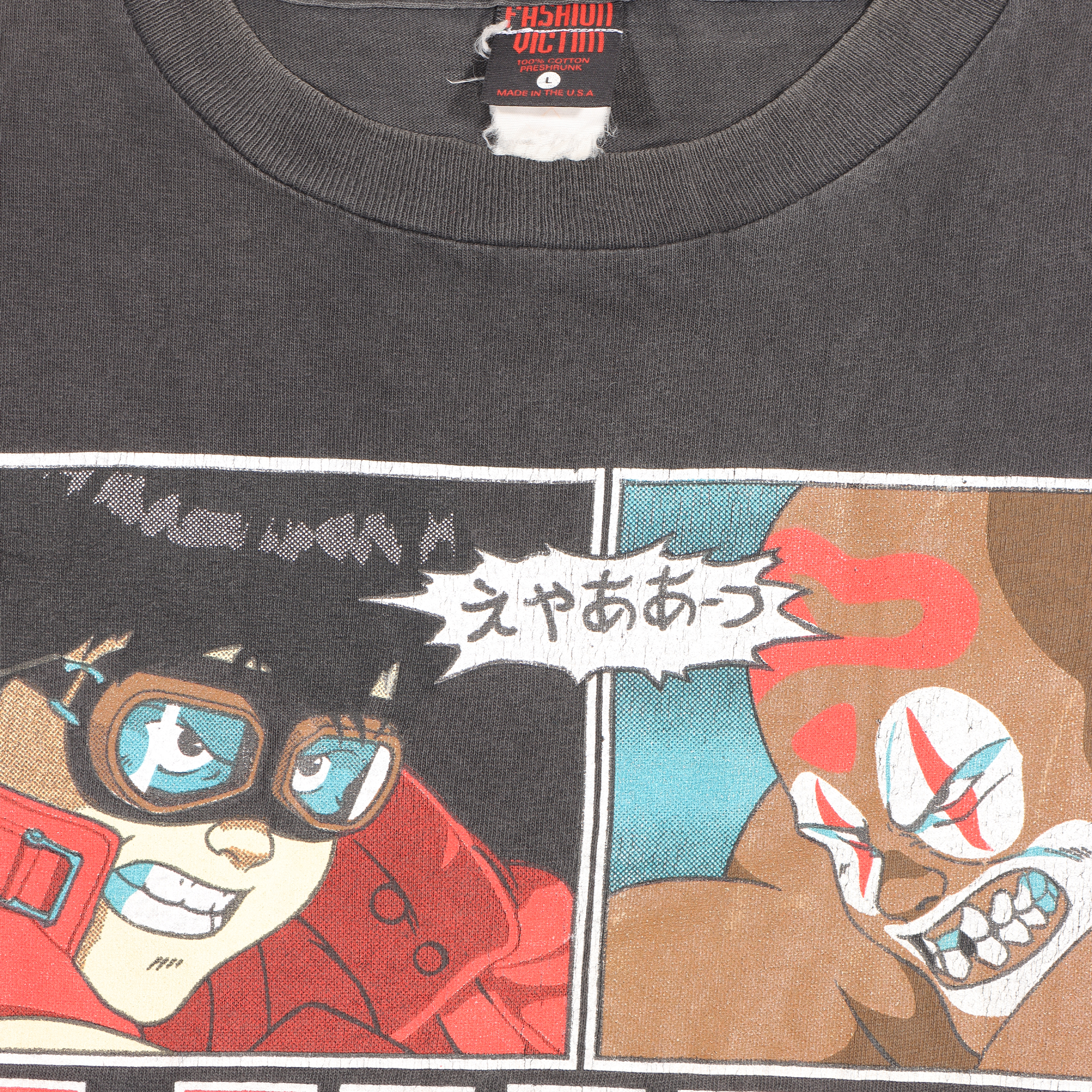 1988 AKIRA 'Kaneda VS Joker' Vintage Anime Graphic T-Shirt - Cool Manga Tee for Anime Fans, Cosplay & Casual Wear