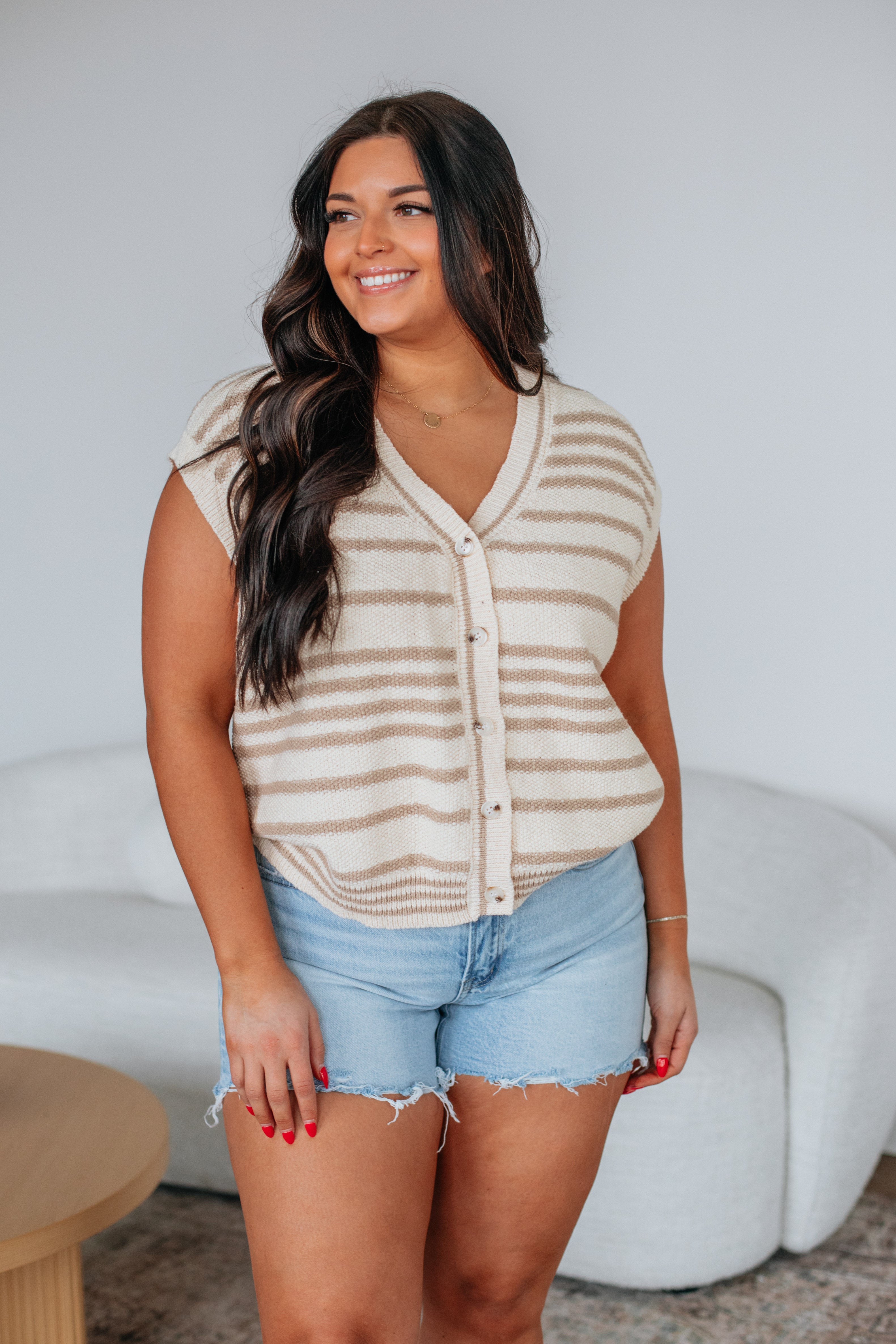 Charleston Sweater Top for Women - Soft Cream Mix Knit Pullover - Perfect for Fall & Winter Outfits, Casual Wear & Layering