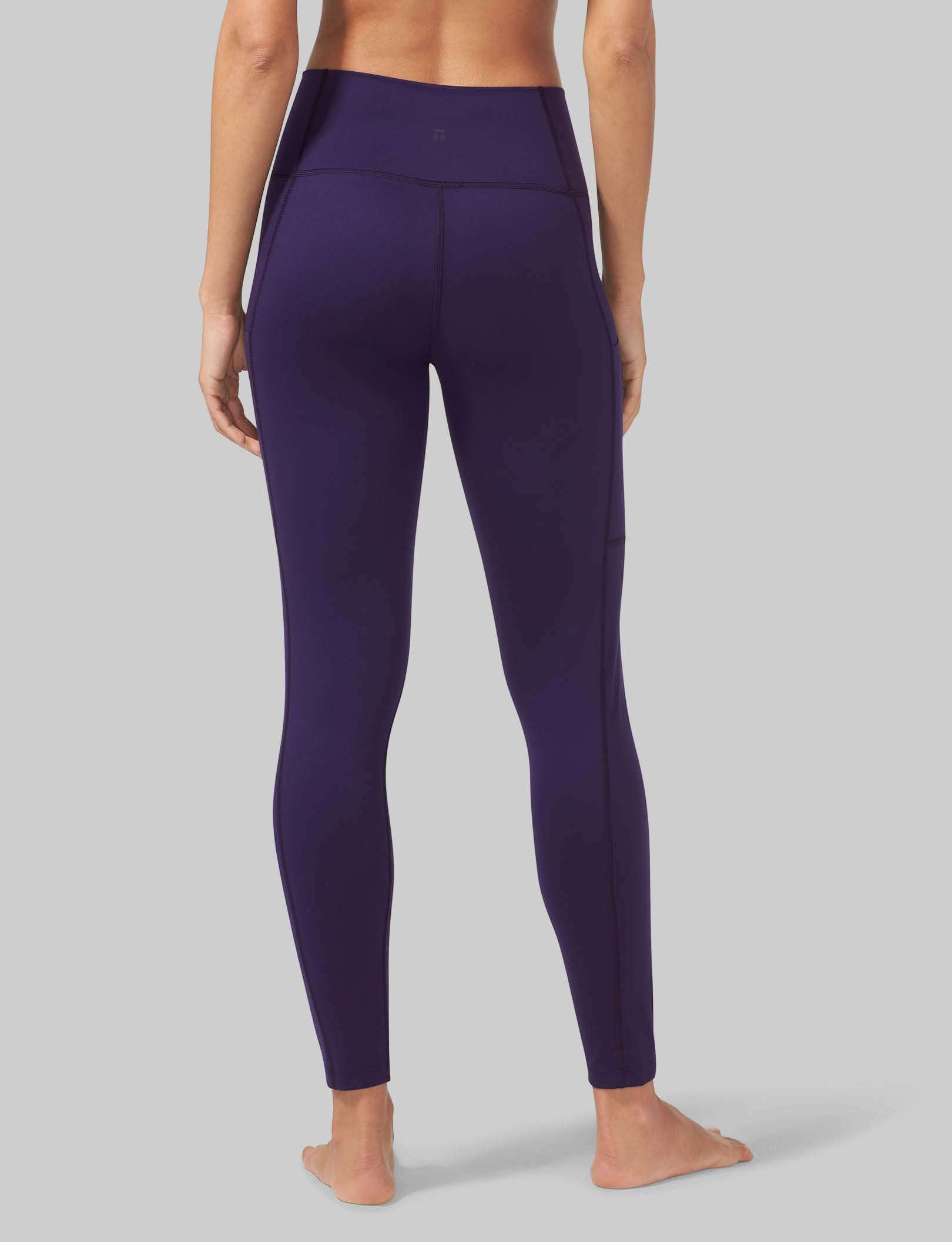 High Waist Women's Yoga Leggings with Pockets - Soft Stretchy Workout Tights for Running, Gym & Lounge Wear