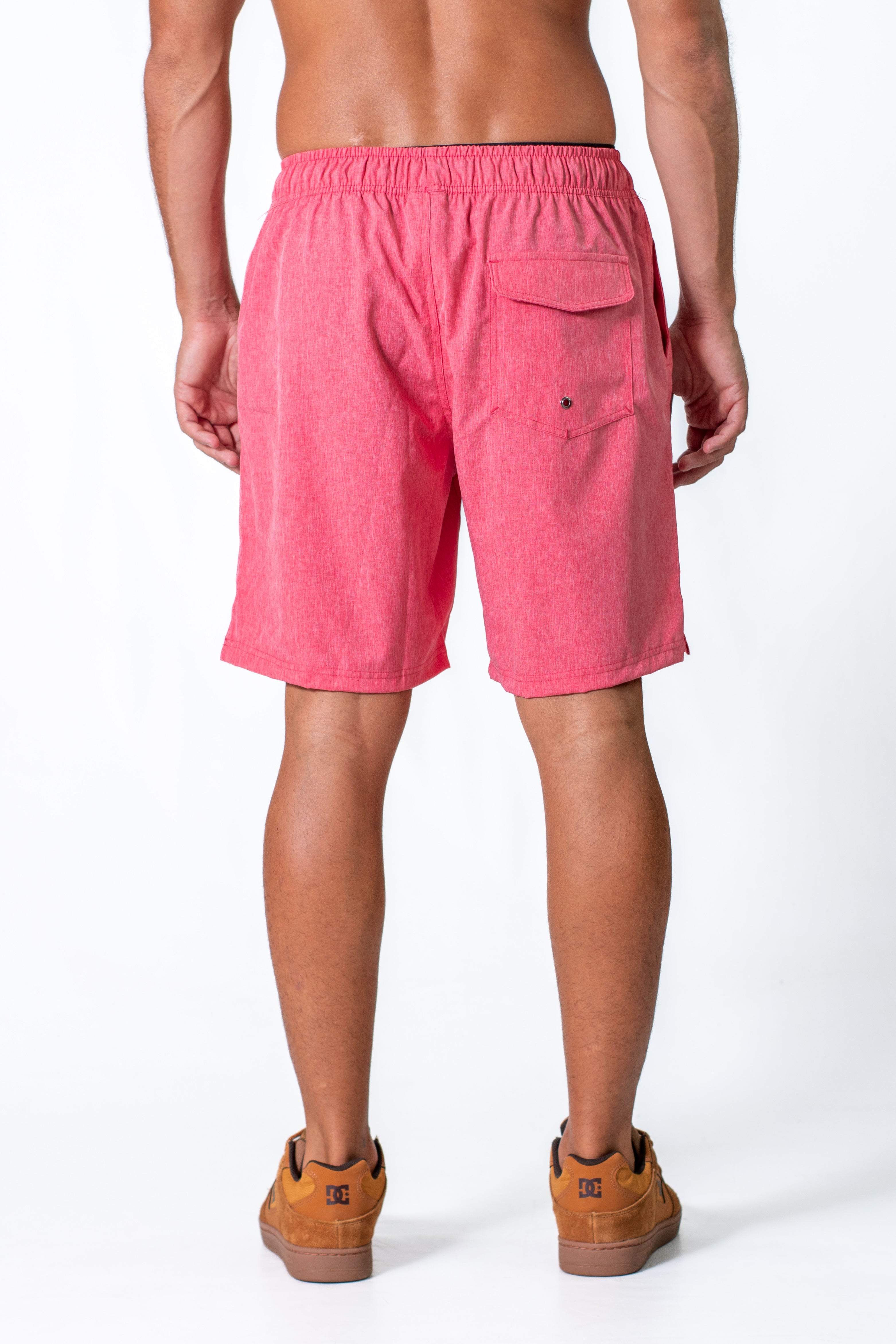 Short De Baño Ocn H TDB Arrecife ST 18 Rojo Melange - Women's Bathing Suit Red Melange - Perfect for Beach, Pool & Summer Vacations