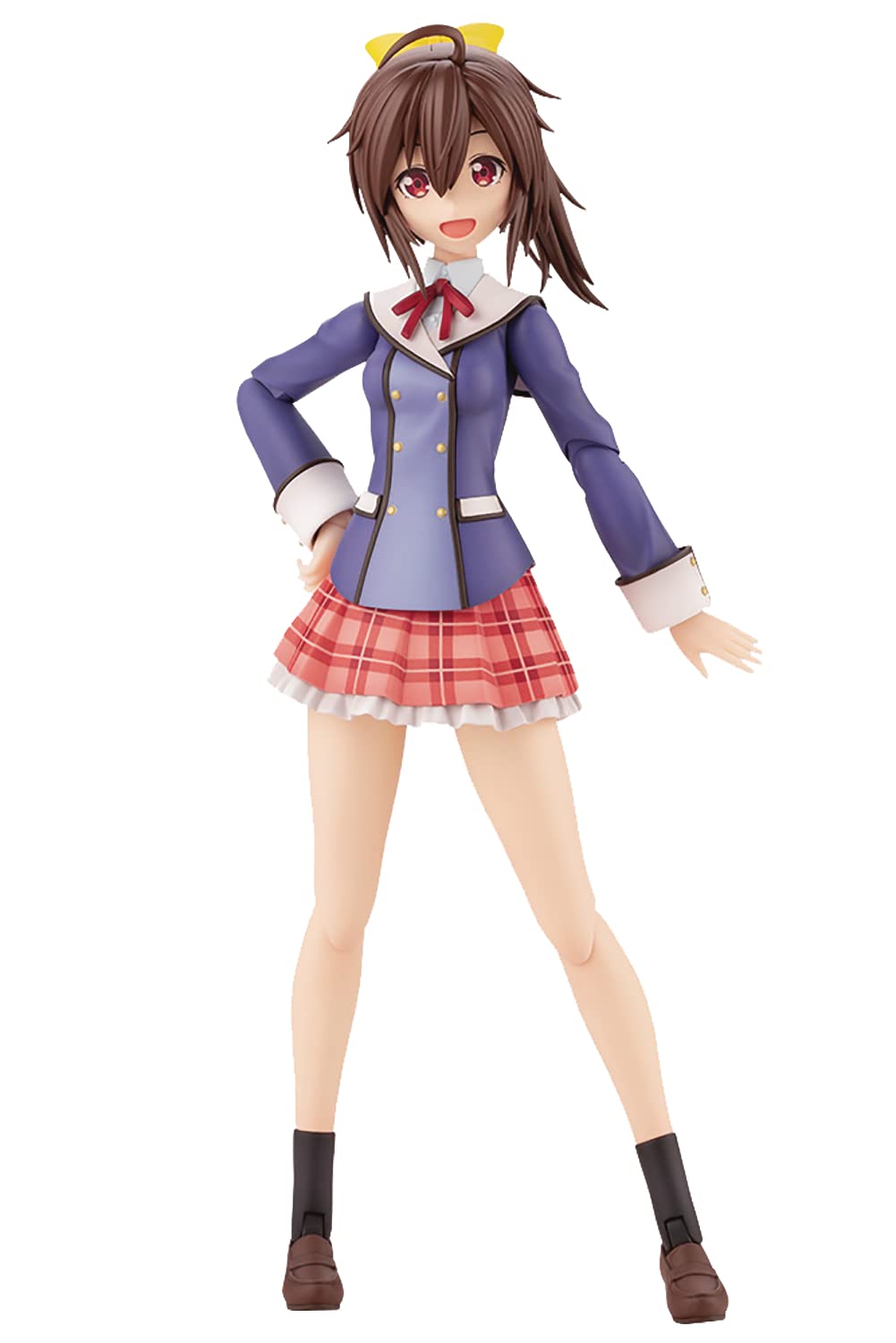 KOTOBUKIYA Sousai Shojo Teien: Ao Gennai (Wakaba Girls’ High School Winter Uniform) Blue Anime Figure - Perfect for Collectors, Display, and Cosplay Inspiration
