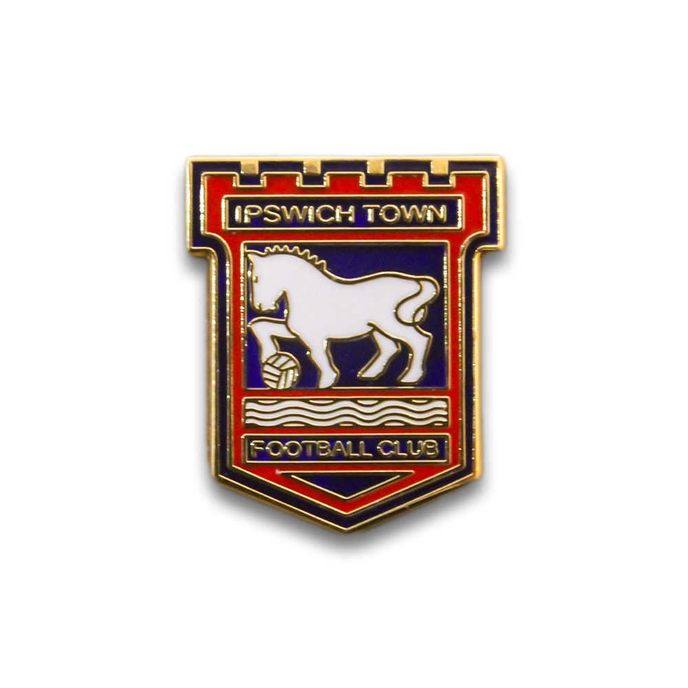 Official Ipswich Town FC Pin Badge - Collectible Football Club Enamel Lapel Pin - Perfect for Fans, Gifts & Match Day Accessories