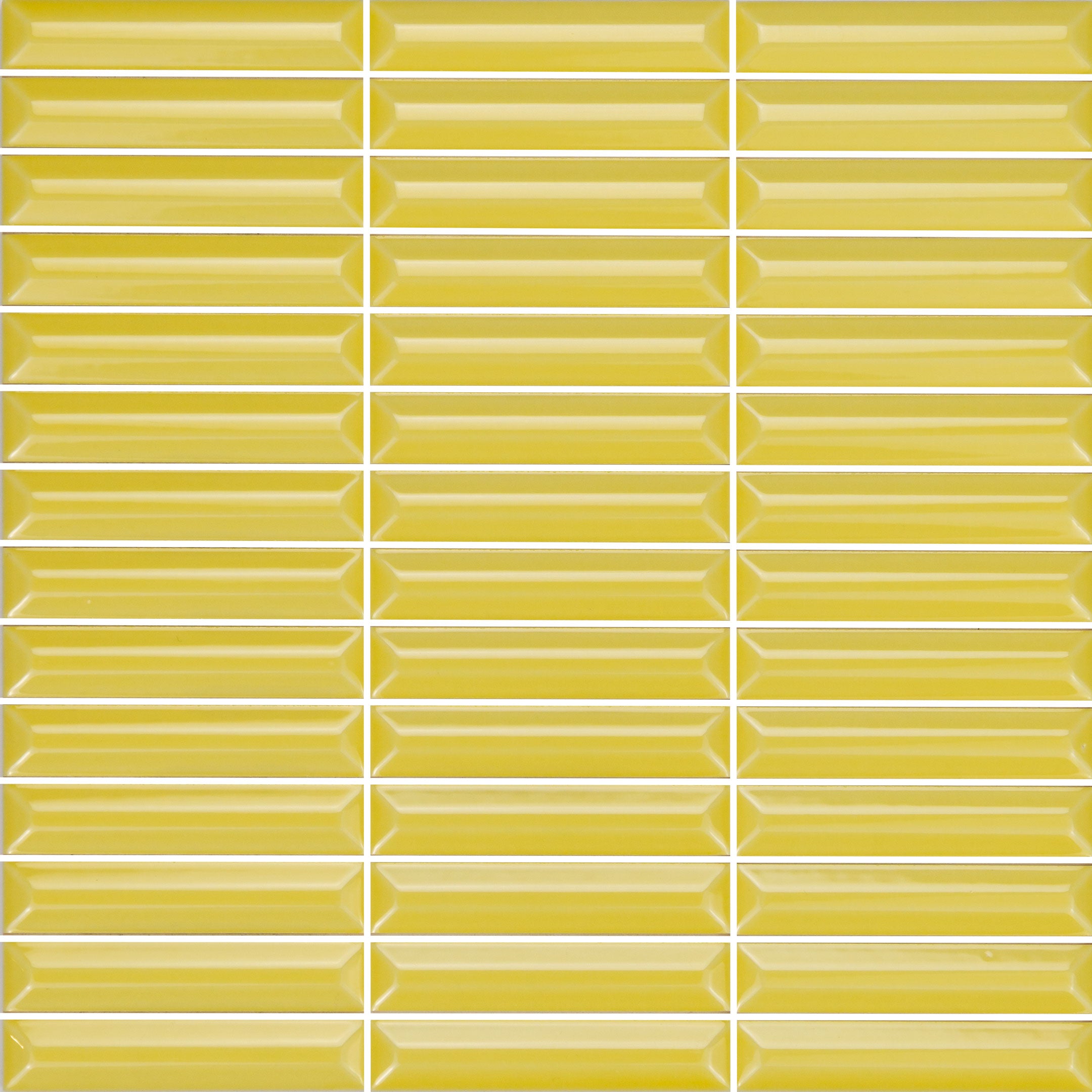 Hashira Curve Kit Kat Fluted Wall Tile - Decorative Ceramic Tiles for Kitchen Backsplash & Bathroom Accent Wall