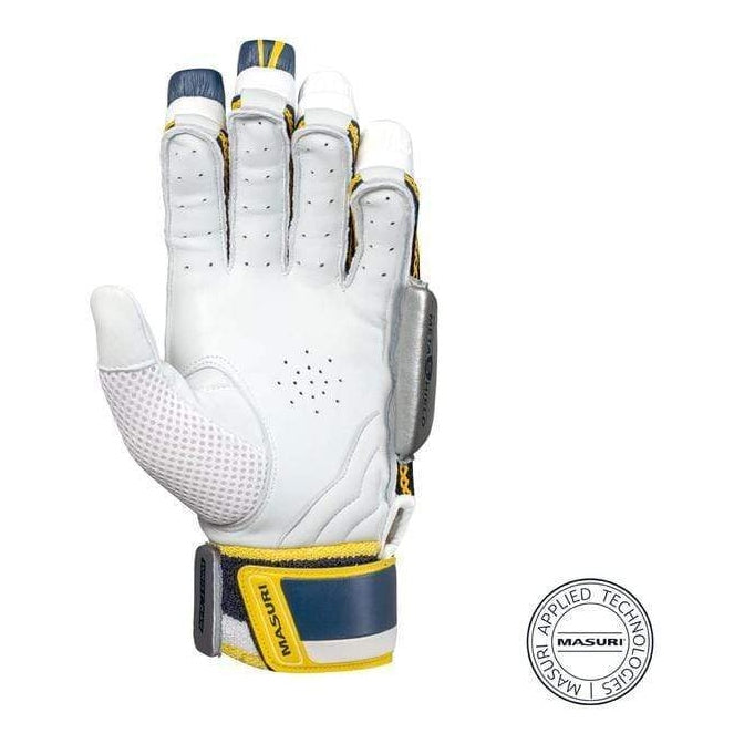 Masuri T Line Cricket Batting Gloves - Premium Leather Protection for Batsmen | Perfect for Practice & Match Play