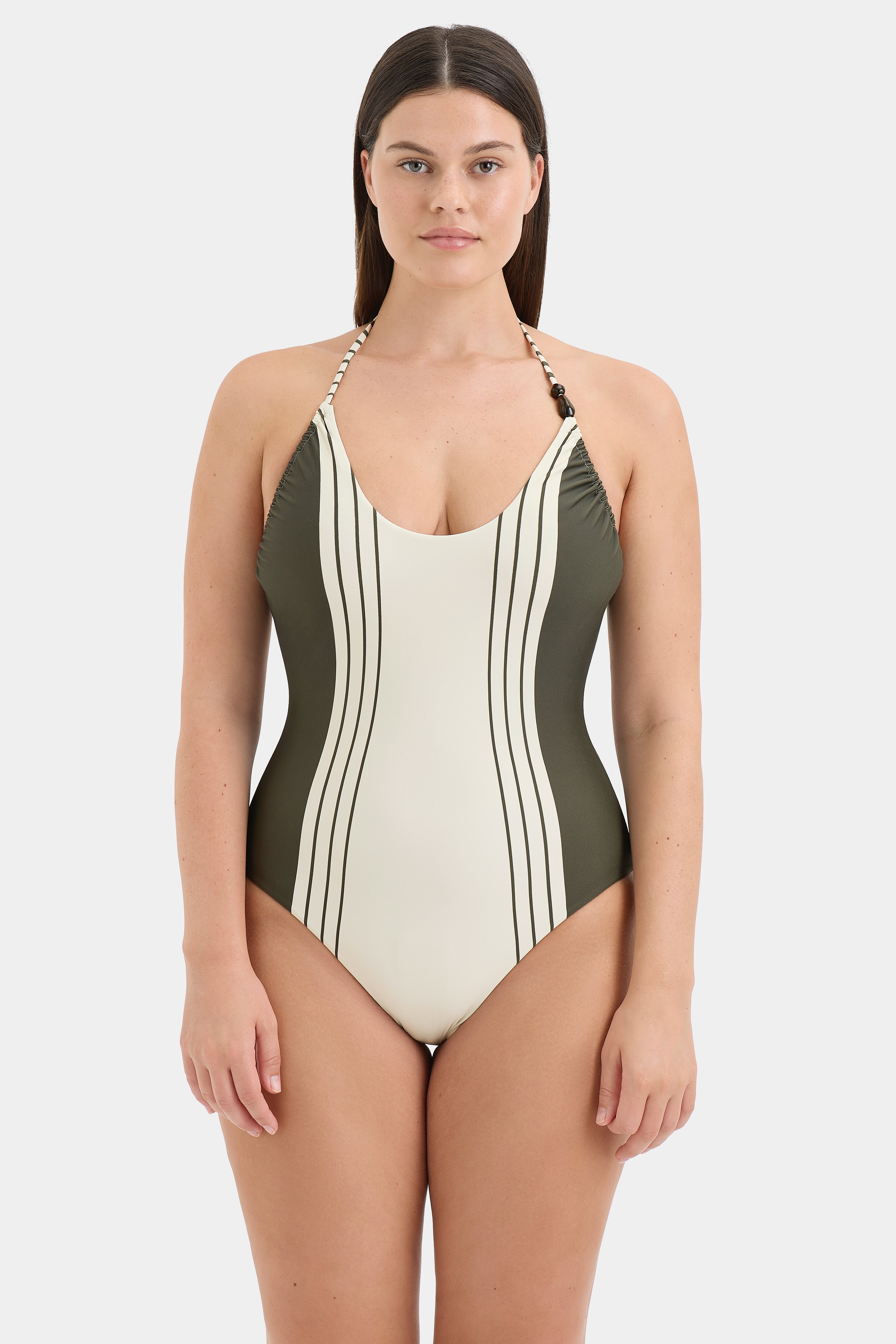 Leilana One Piece Swimsuit - Sexy High Waisted Bikini Set for Women, Summer Beachwear, Pool Party & Vacation Essentials