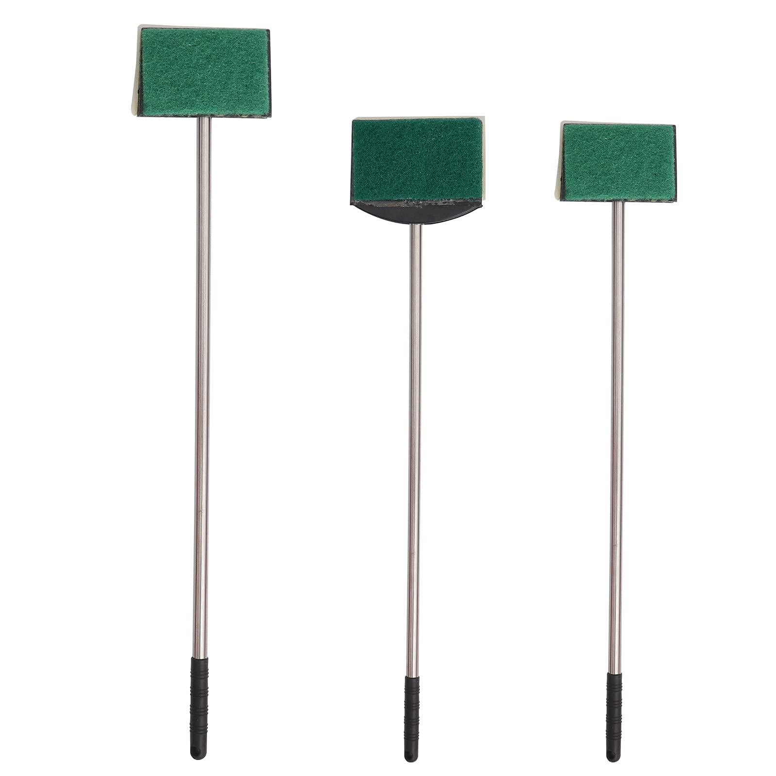 3Pcs Aquarium Cleaning Brushes - Fish Tank Scraper for Algae Removal