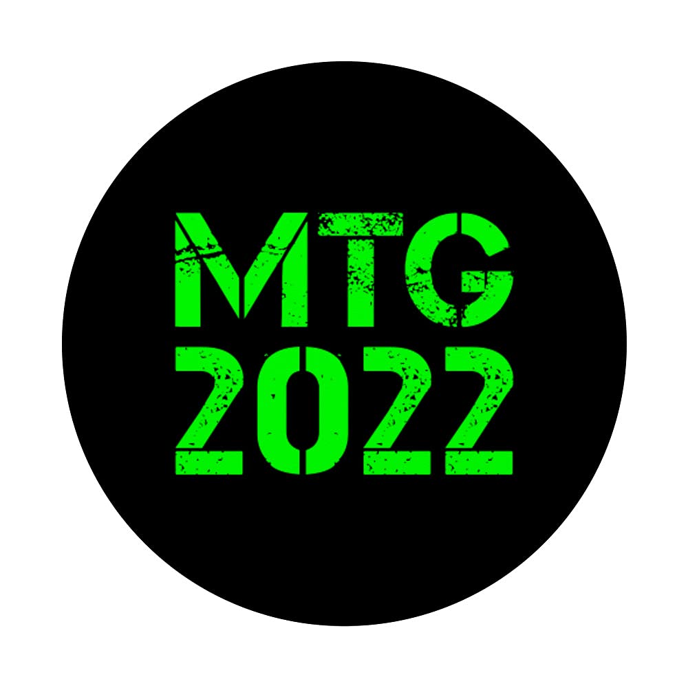 Marjorie Taylor Greene MTG 2022 PopSockets Swappable PopGrip - Custom Phone Grip & Stand for iPhone, Samsung - Perfect for Selfies, Video Calls & Hands-Free Use