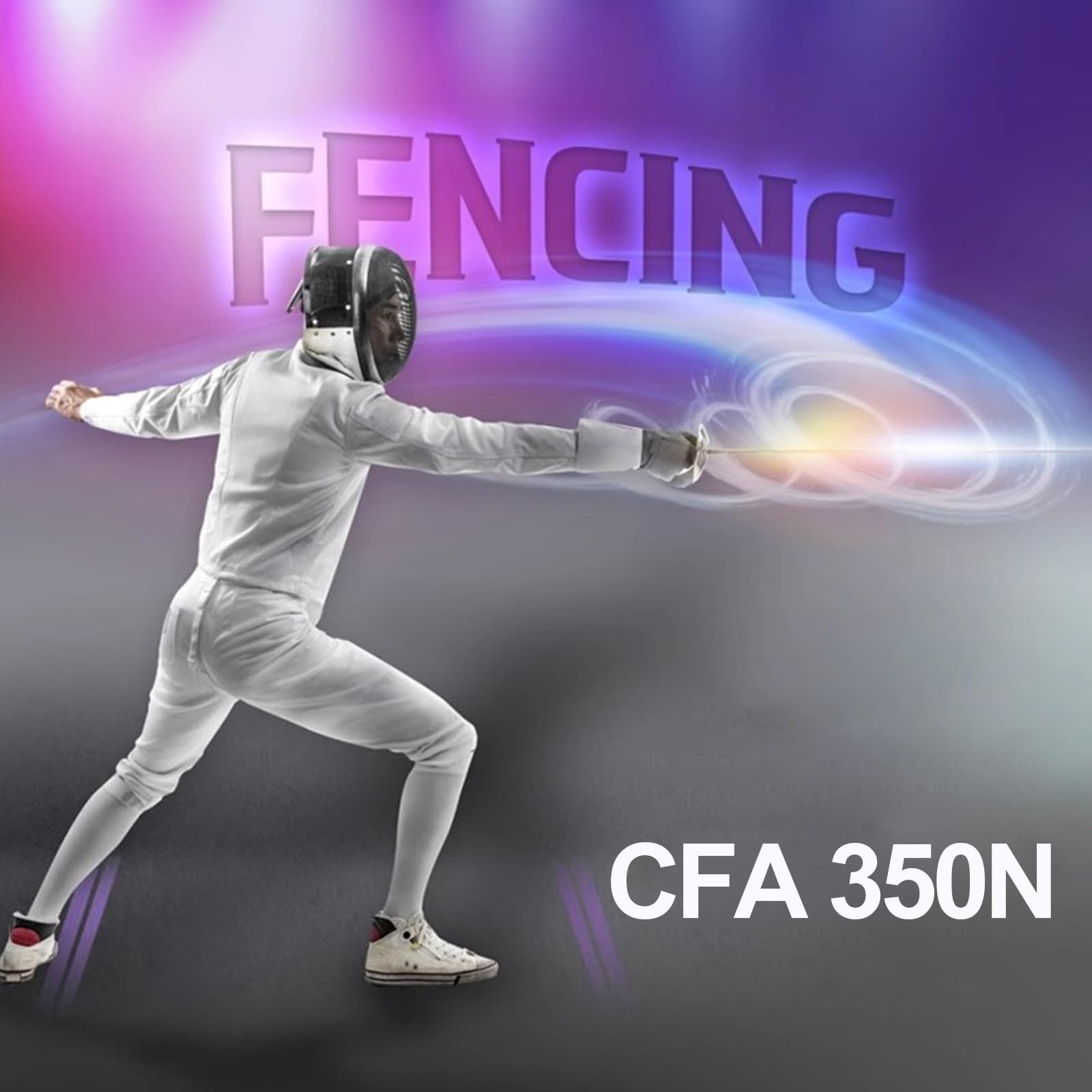350N Fencing Jackets for Foil, Epee & Saber - Professional Fencing Equipment for Kids & Adults (Right Hand, Size 40) - Ideal for Training, Competitions & Club Practice