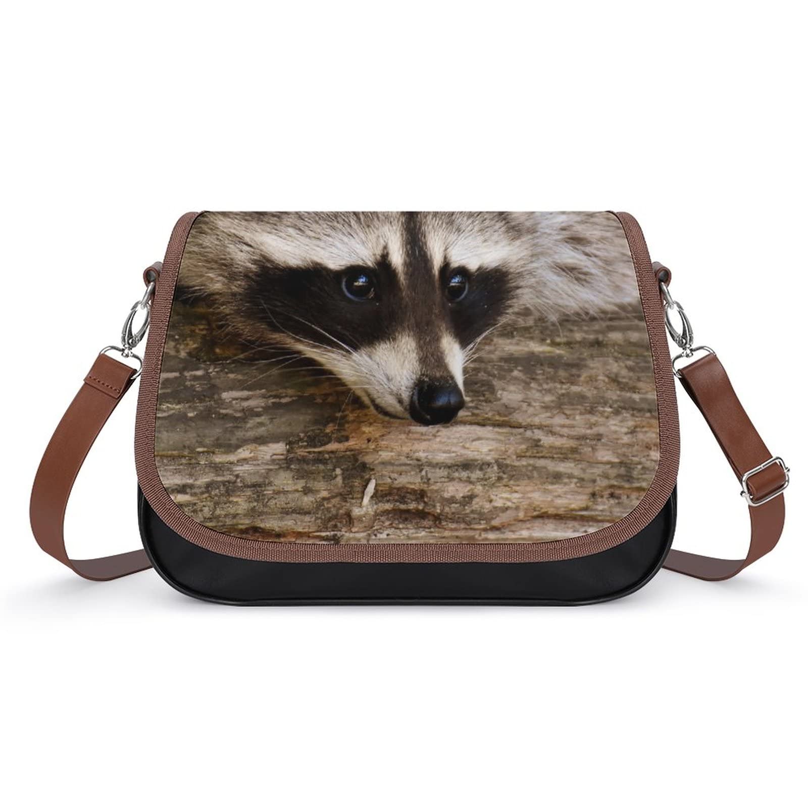 Cute Pink Fox Printed Leather Shoulder Crossbody Bag for Women - Medium Hobo Purse with Top Handle, Perfect for Work, Travel & Everyday Use