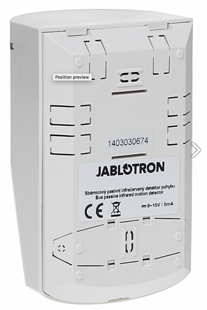 JA 150P Wireless Mini PIR Motion Sensor - Compact & Energy Efficient for Home Security, Smart Lighting, and Automation Systems | Ideal for Indoor Use in Hallways, Closets, and Offices