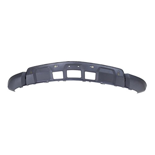 08-11 Mercedes-Benz ML-Class Front Lower Bumper Cover Valance Air Dam Deflector Apron - Textured Black Replacement Part for Off-Road Protection & Enhanced Style