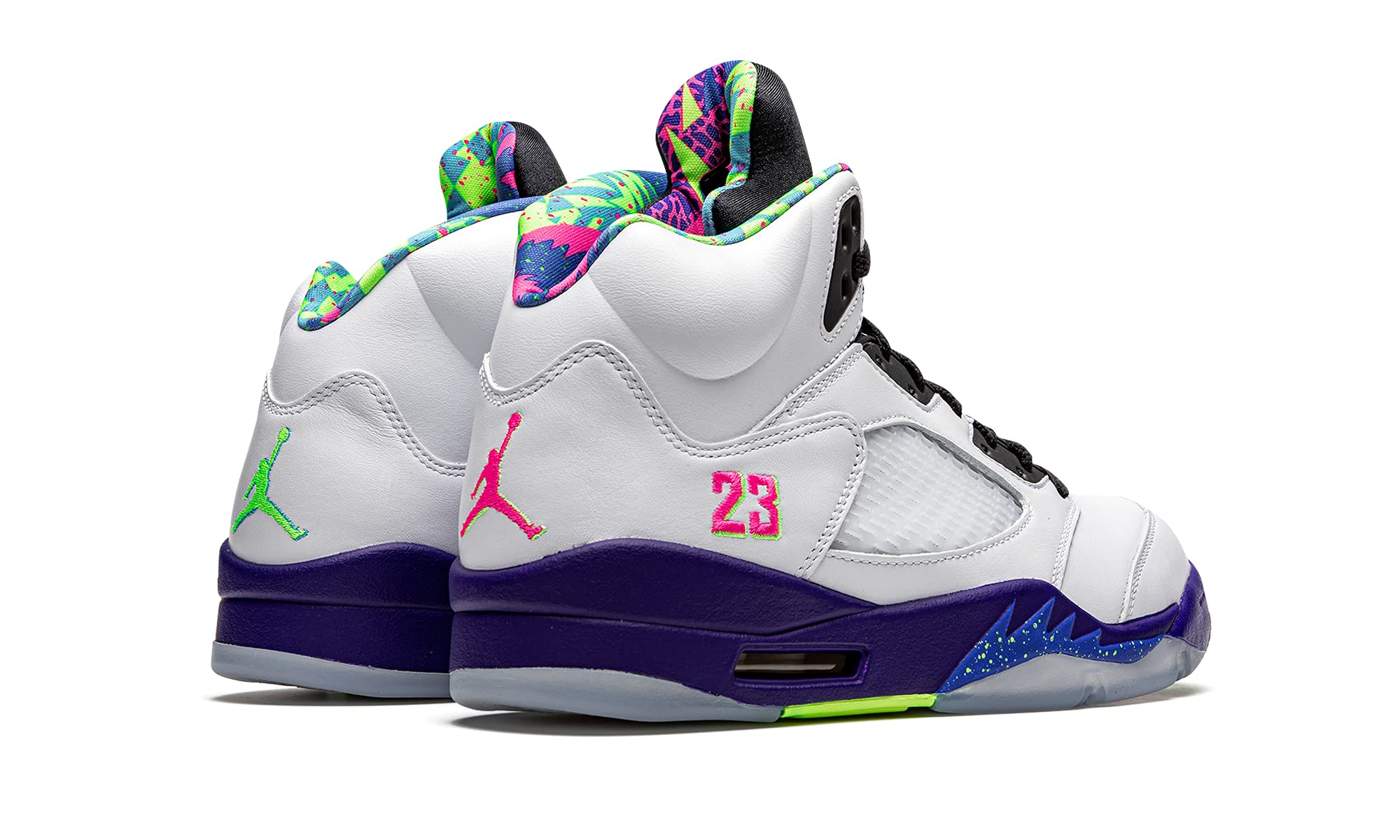 Men's Air Jordan 5 Retro 'Alternate Bel-Air' Basketball Shoes DB3335-100 - Size 8.5 - Perfect for Streetwear & Sneaker Collectors