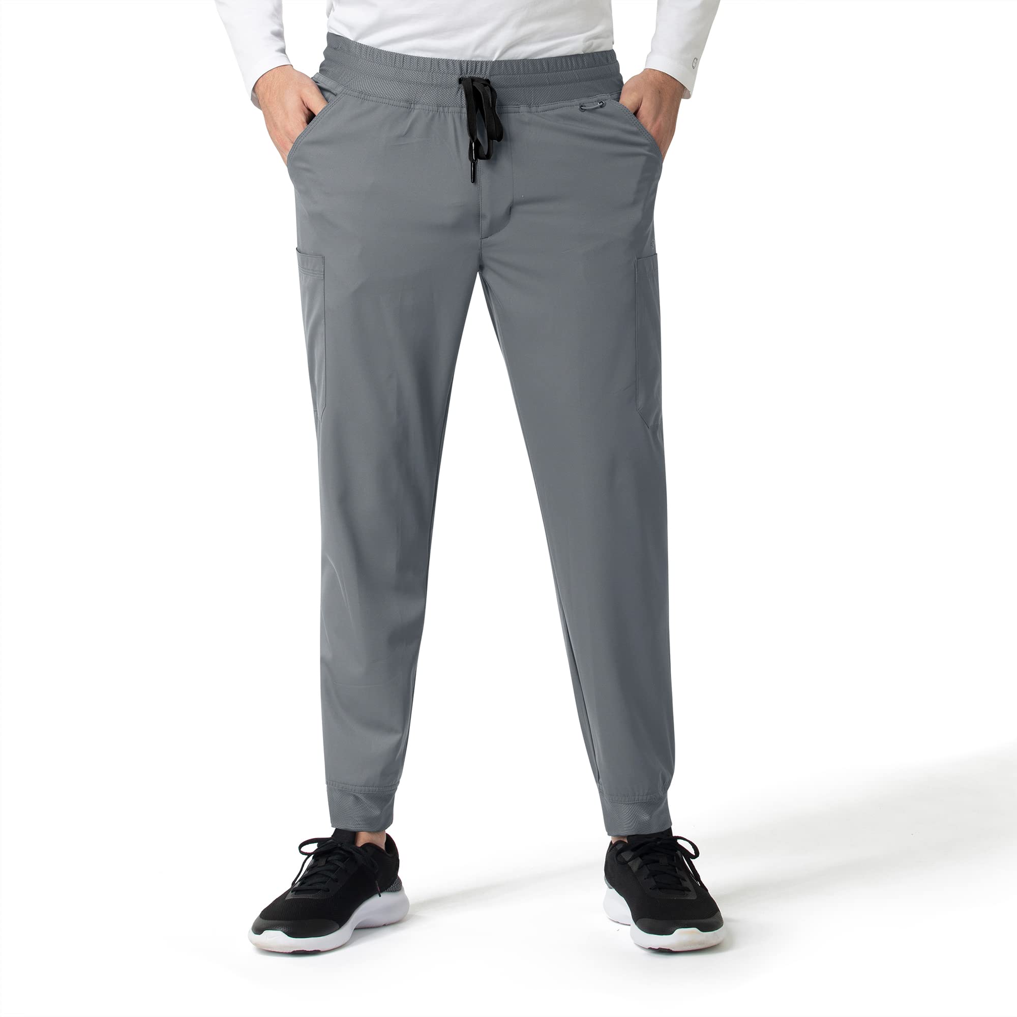 Carhartt Men's Comfort Cargo Jogger Pants - Durable Workwear with Utility Pockets for Construction, Hiking & Outdoor Activities