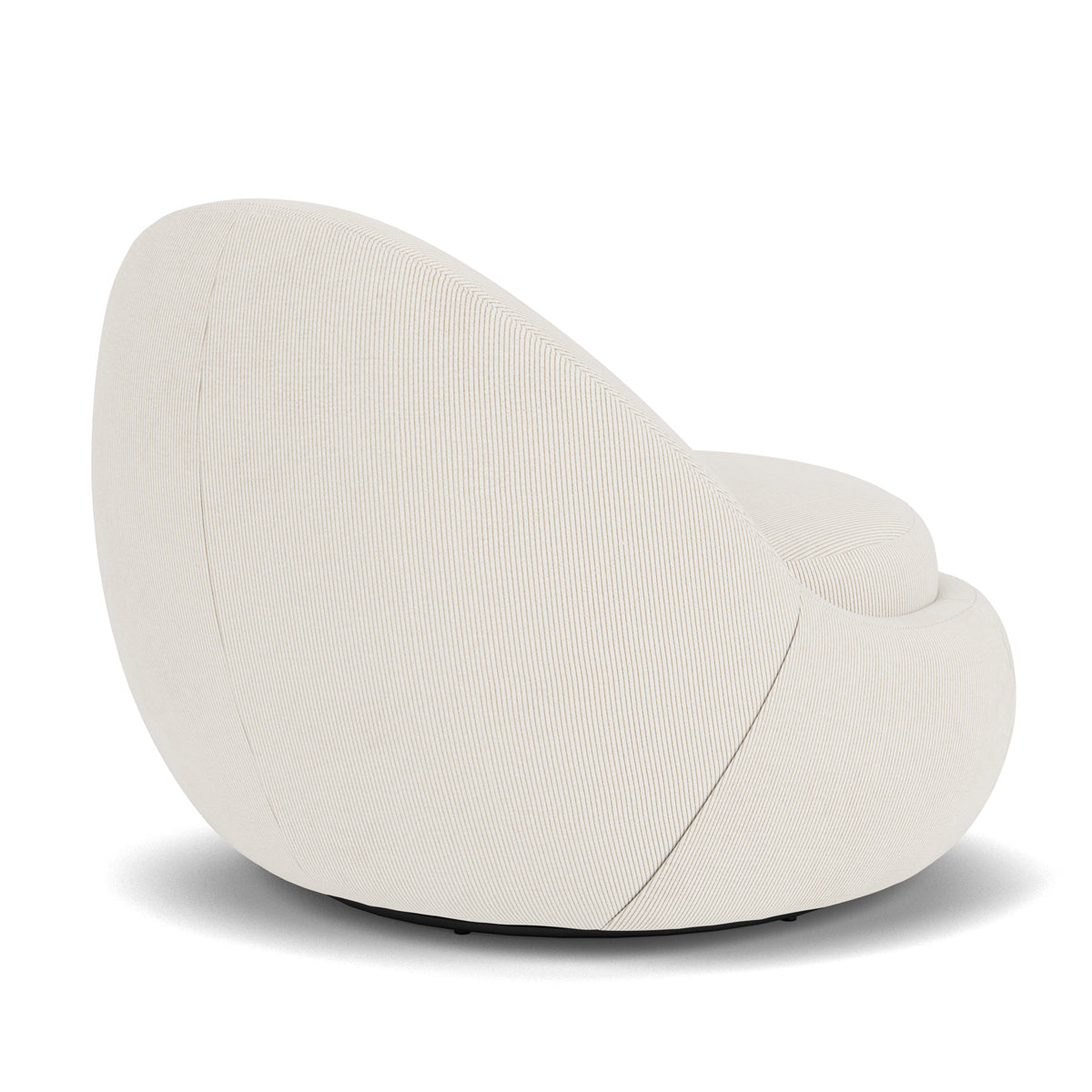Babette Velvet Swivel Armchair - Modern Accent Chair with 360° Rotation for Living Room, Bedroom & Office - Soft Upholstered Lounge Chair for Home Decor
