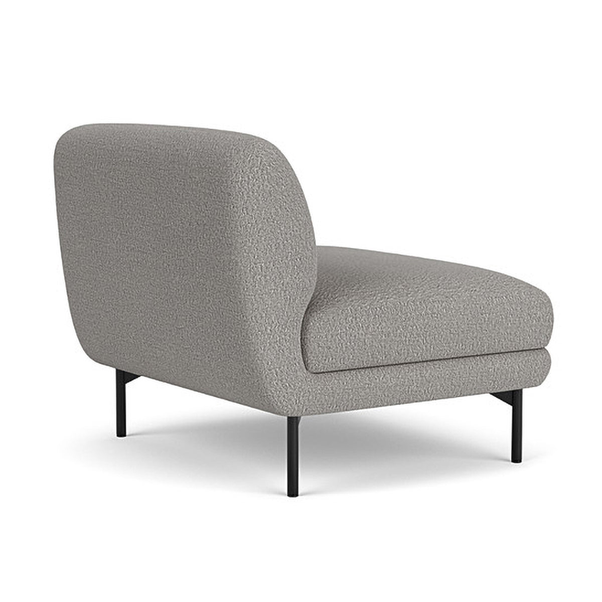 Alfred Boucle Modular Armless Sectional Sofa - Modern Comfort for Living Room, Lounge & Office Spaces