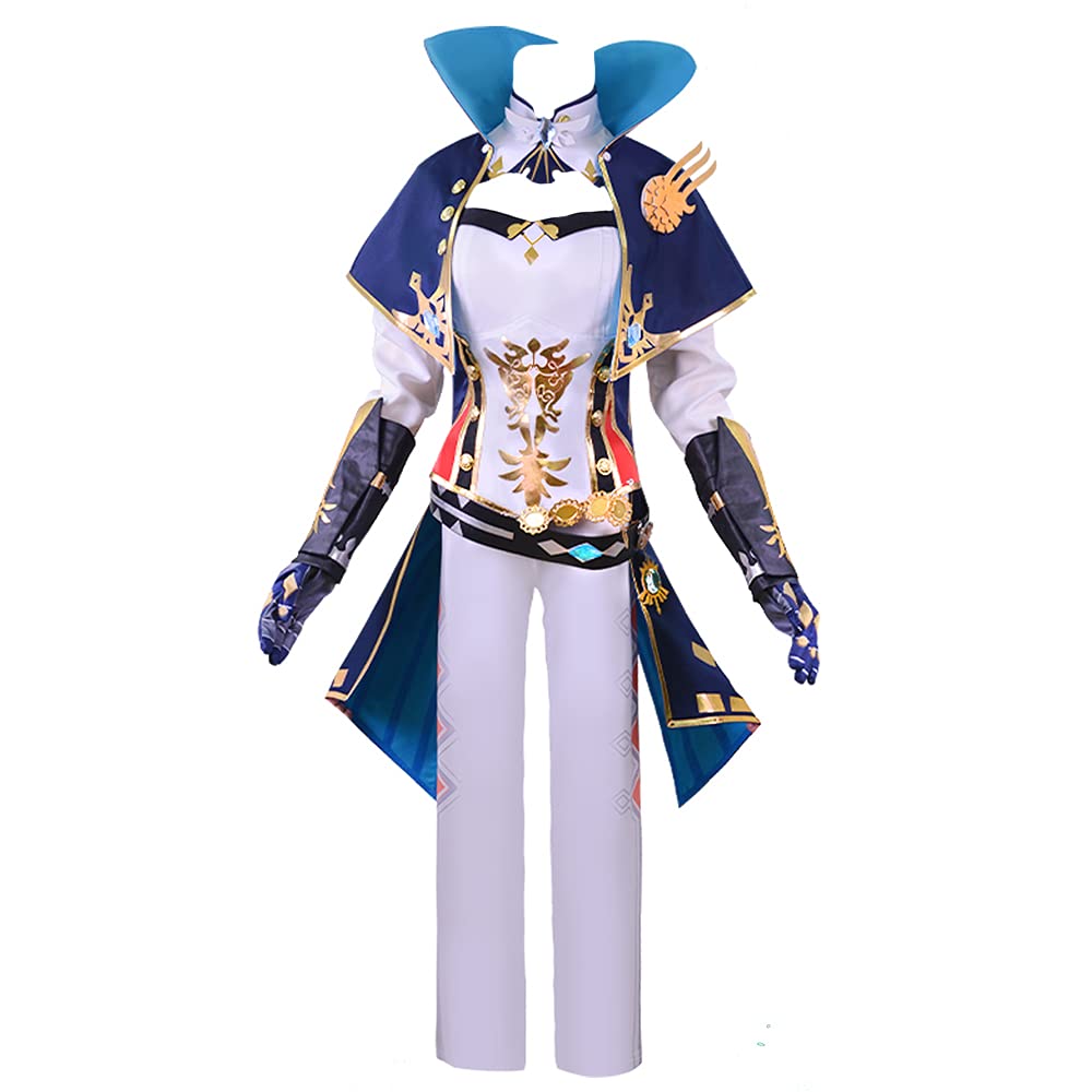 Genshin Impact Jean Cosplay Costume - Dandelion Knight Jean Gunnhildr Outfit for Halloween, Anime Conventions & Cosplay Events | Premium Quality Game Character Uniform