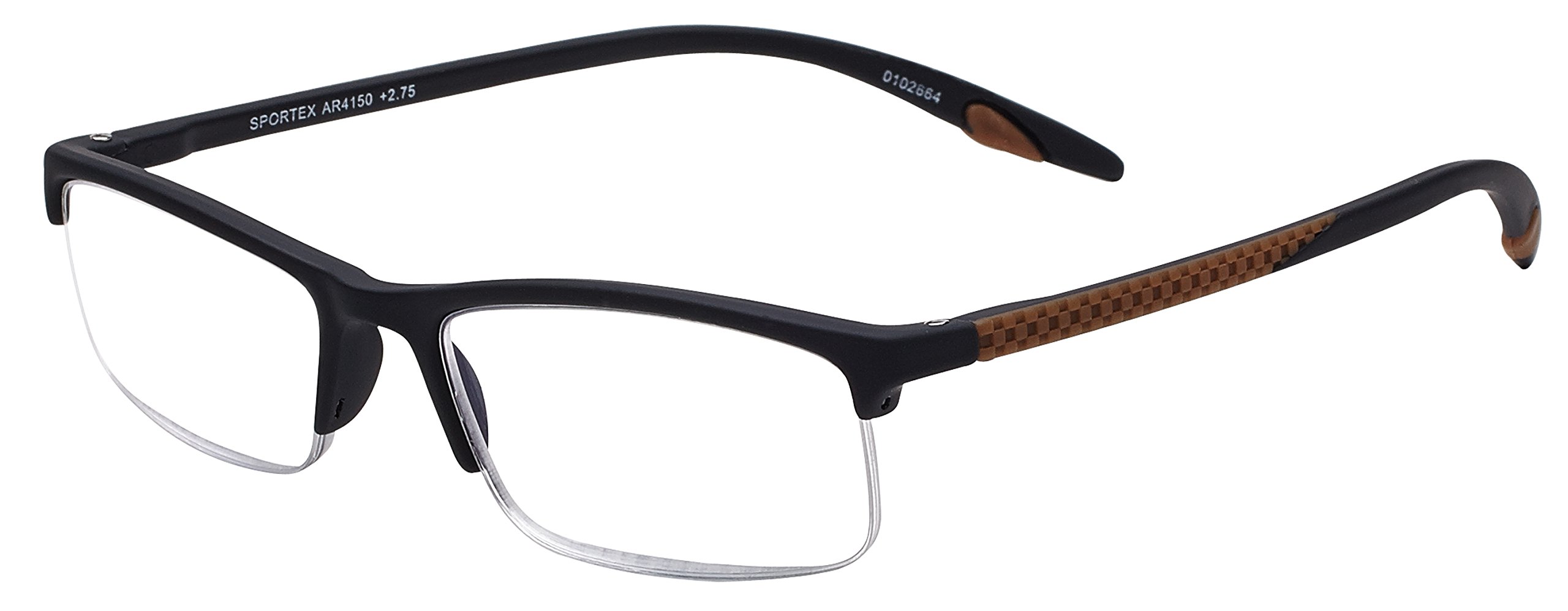 Select-A-Vision Sportexar AR 4150 Reading Glasses - Blue Light Blocking & Anti-Glare for Computer Work, Reading & Outdoor Activities