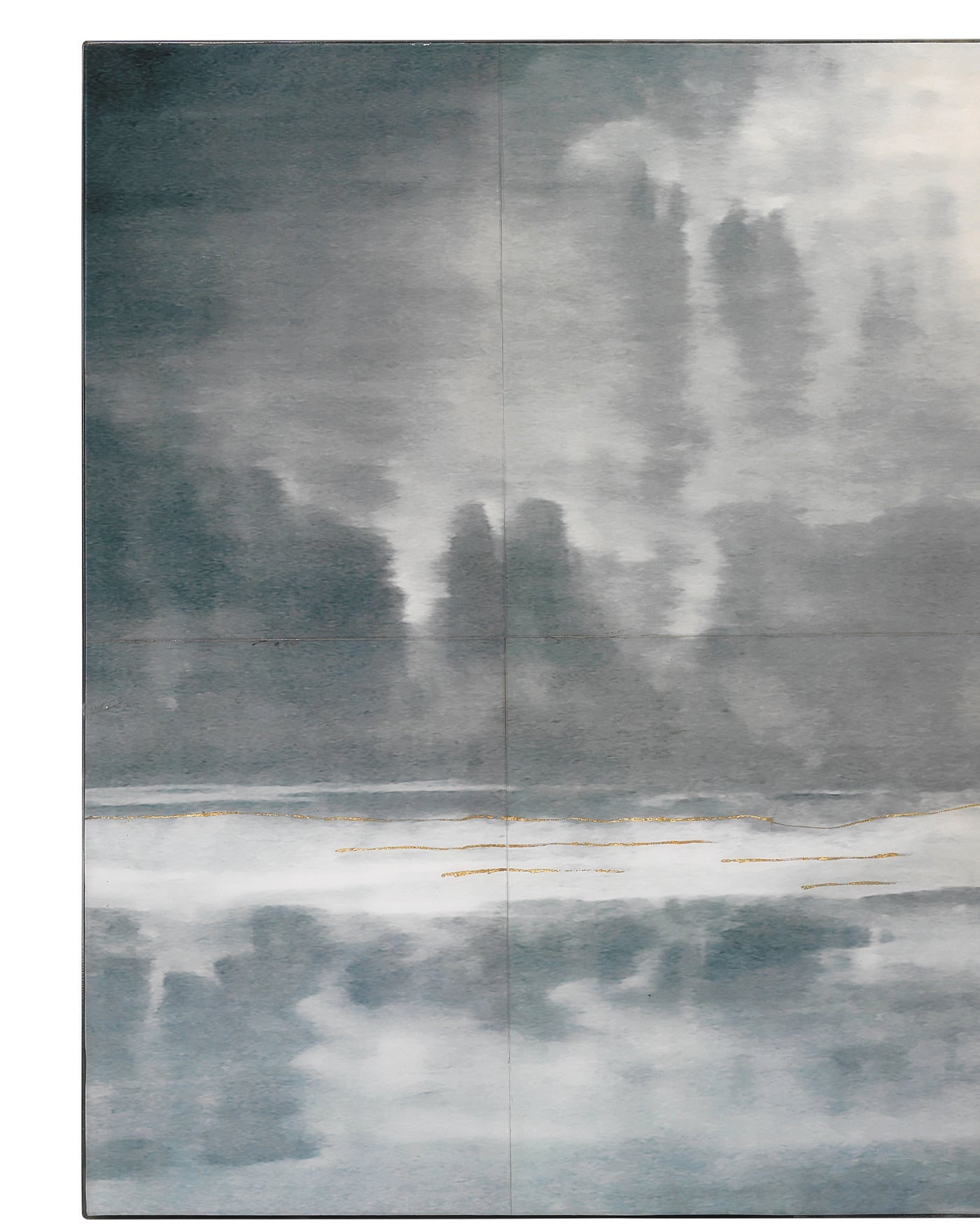 Cloudscape Wall Art Blue - Stunning Sky Canvas Print for Living Room & Bedroom Decor