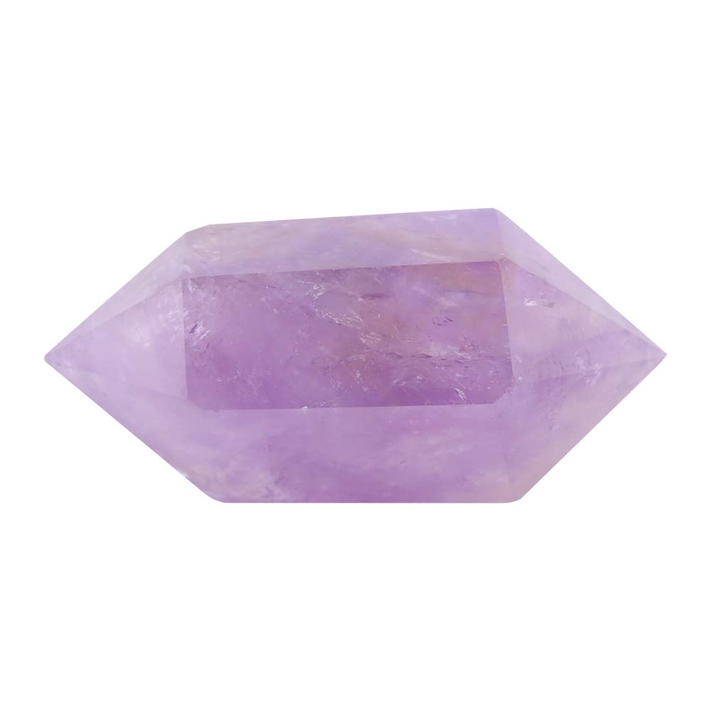 Natural Amethyst Quartz Crystal Column - Healing Stone for Home Decor, Meditation & Feng Shui | Spiritual Gift & Office Desk Ornament