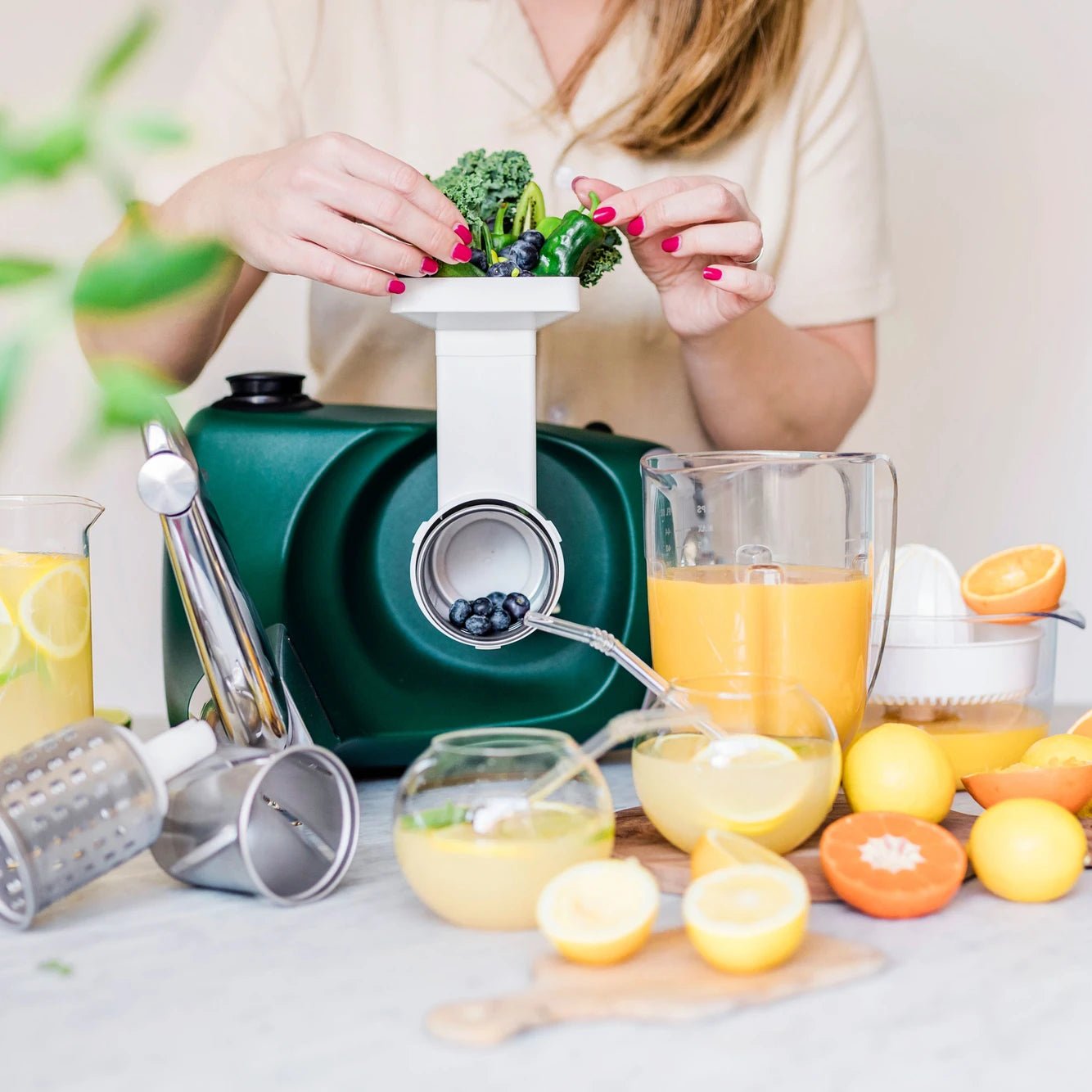Ankarsrum Go Green Stand Mixer - Eco-Friendly Kitchen Appliance for Baking, Cooking & Mixing - Perfect for Home Bakers & Sustainable Living