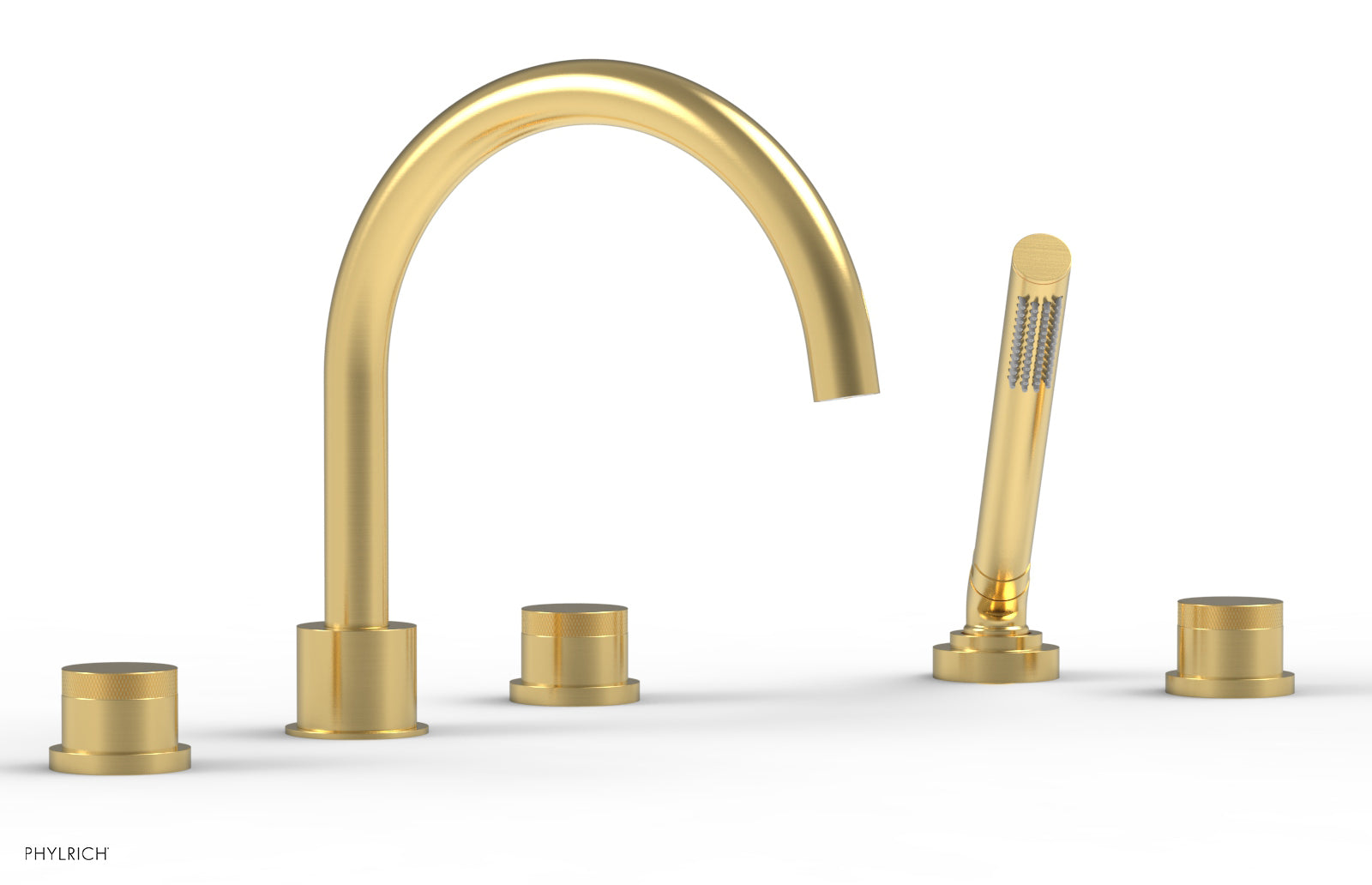 Premium BASIC II Deck Tub Set with Hand Shower - 48