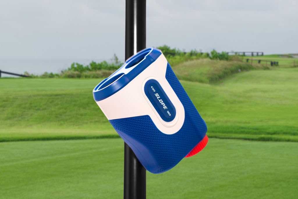 PPG CaddyVision Laser Golf Rangefinder with Magnet - 650 Yard Range, 7X Magnification, Slope Switch & Pin-Lock Vibration - Lightweight Golf Distance Finder for Accurate Shots on the Course | Perfect for Tournaments, Practice & Outdoor Golfing