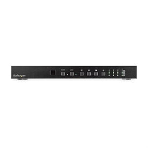 4K 60Hz 4x4 HDMI Matrix Switch with Audio, Ethernet & RS232 Control - Rack Mountable HDMI Switcher Box for Home Theater, Conference Room & Multi-Zone AV Systems