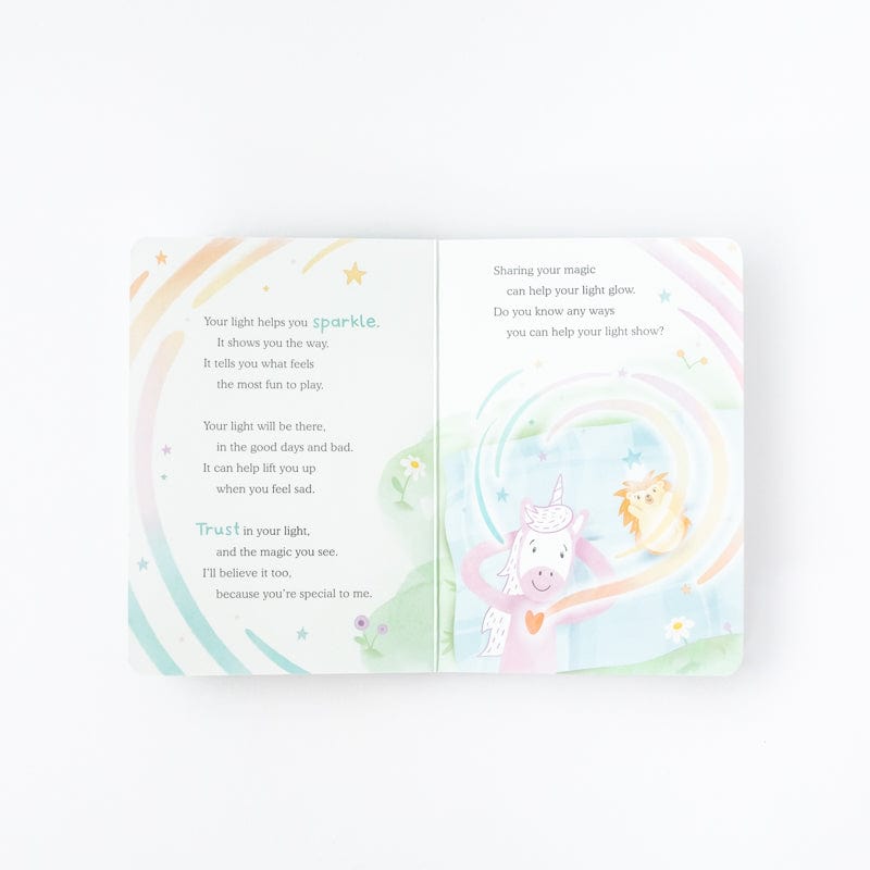 Unicorn Let Your Light Shine Board Book - Magical Bedtime Story for Kids, Inspiring Children's Gift for Birthday & Christmas