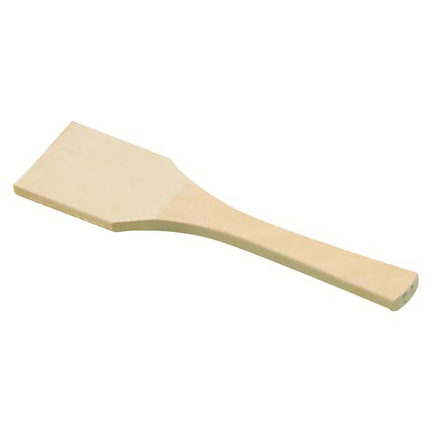 EBM Premium Wooden Square Spatula - Natural Wood Cooking Utensil for Baking, Flipping & Serving - Perfect for Pancakes, Eggs & Brownies