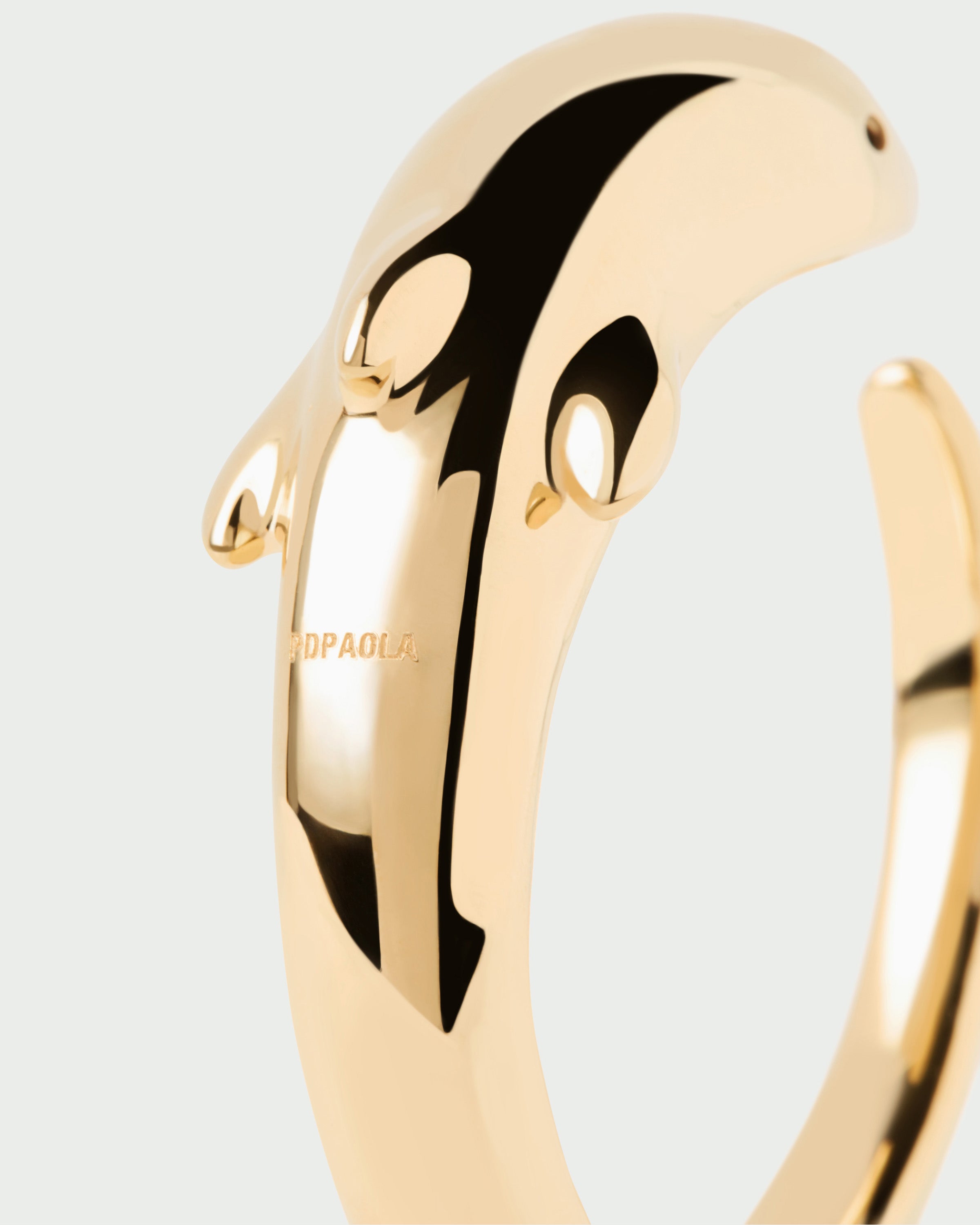 Dolphin Bangle Bracelet - Elegant Silver Dolphin Charm Jewelry for Women & Girls - Perfect for Beach Vacations, Summer Outfits & Gifts