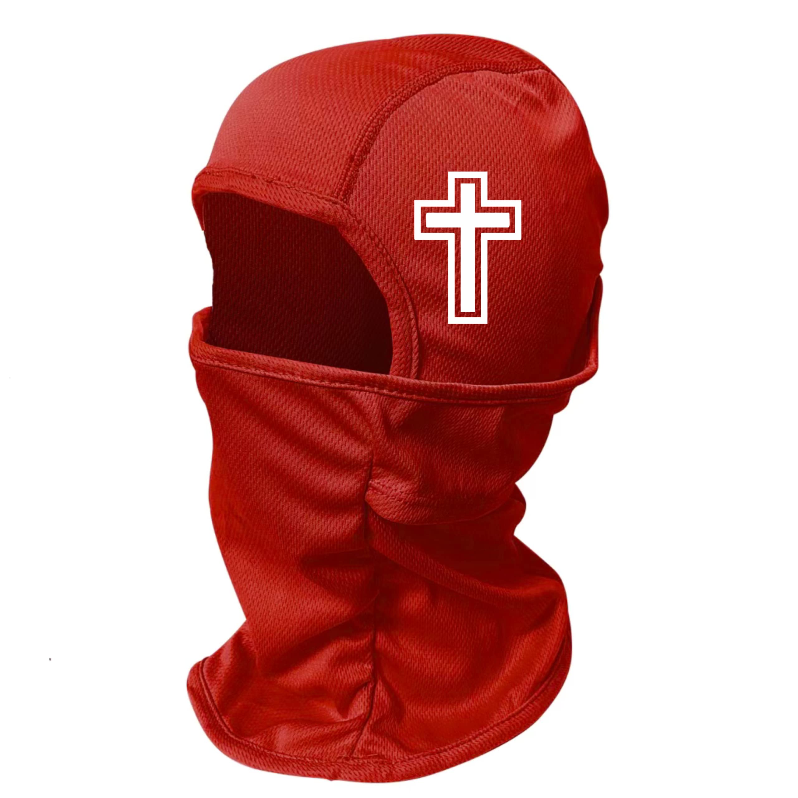 Christian Jesus Graphic Balaclava - Unisex Full Face Ski Mask for Winter Sports, Motorcycle Riding & Outdoor Activities - Breathable & Comfortable Face Cover