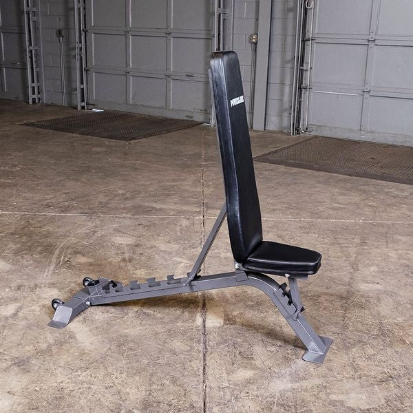 PFI 150 Powerline Flat/Incline Bench - Adjustable Weight Bench for Home Gym Workouts, Strength Training & Bodybuilding - Perfect for Dumbbell Press, Sit-ups & Full-Body Exercises