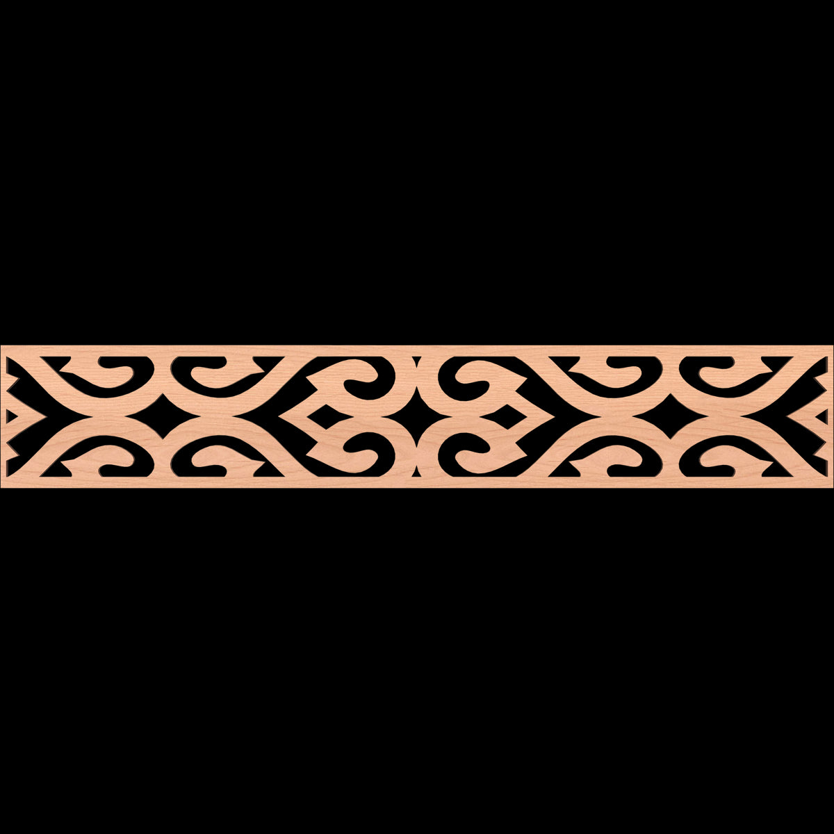 Keene Fretwork Moulding - Decorative Wood Trim for Home & Furniture | Perfect for DIY Projects, Wall Paneling and Cabinet Accents
