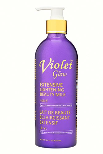 Violet Glow Brightening Beauty Milk - Skin Lightening & Whitening Cream for Face & Body - Perfect for Daily Skincare Routine & Nighttime Use