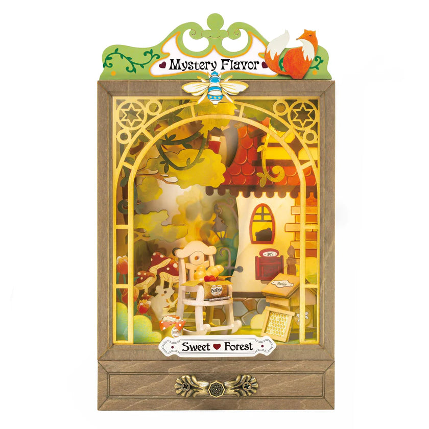DIY Miniature House Kit: Sweet Forest - Creative Craft Kit for Adults & Teens - Perfect for Home Decor, Gift Giving & Relaxation