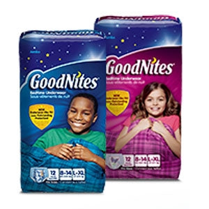 GoodNites 41315 Youth Absorbent Underwear - 11 Pack | Nighttime Bedwetting Protection for Kids | Comfortable & Disposable Underwear for Boys & Girls